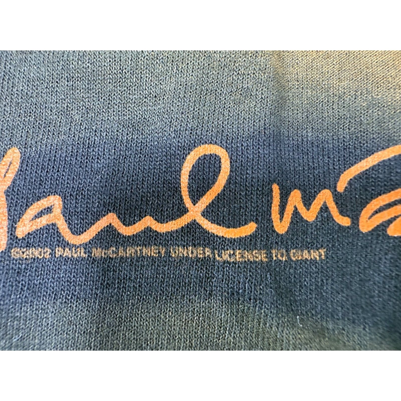 Vintage VINTAGE 2002 BEATLES PAUL McCARTNEY "DRIVING USA" Graphic Print T-Shirt Large Black Concert Mens Size US L / EU 52-54 / 3 - 5 Thumbnail