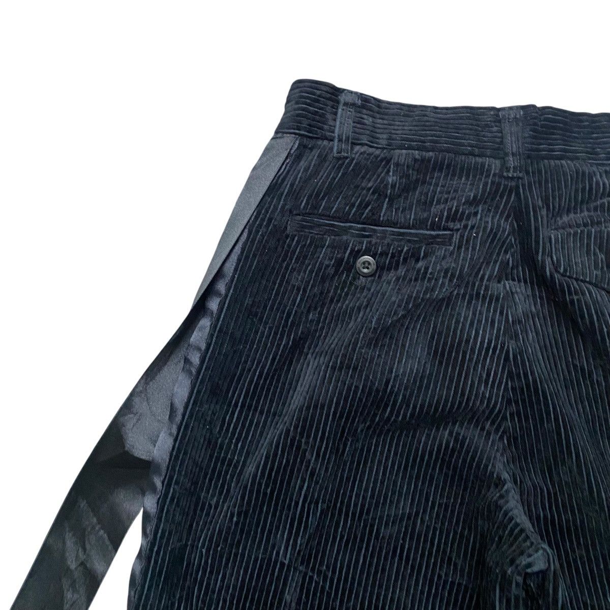 GU × Undercover GU UNDERCOVER Lace Corduroy Baggy Wide Leg Pants Size 26" / US 2 / IT 38 - 10 Thumbnail