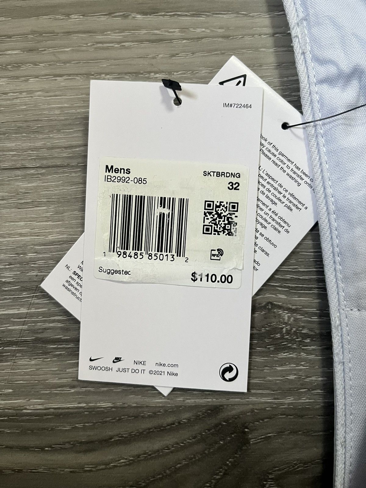 Nike SB Nike SB Loose Fit Skate Pant Size US 32 / EU 48 - 7 Thumbnail