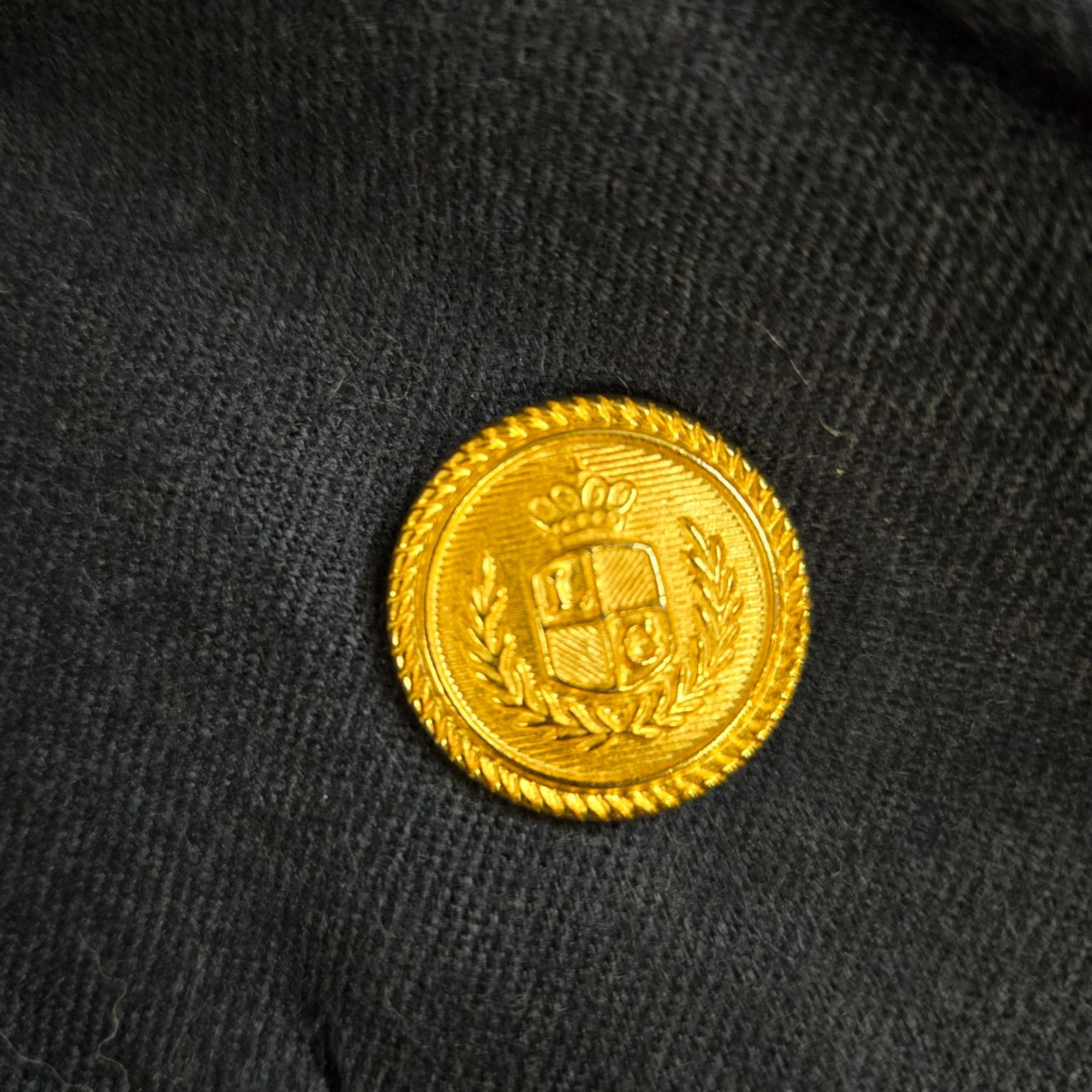 Vintage Vintage Navy Military Style Wool Blazer Size 6 Size M / US 6-8 / IT 42-44 - 6 Thumbnail