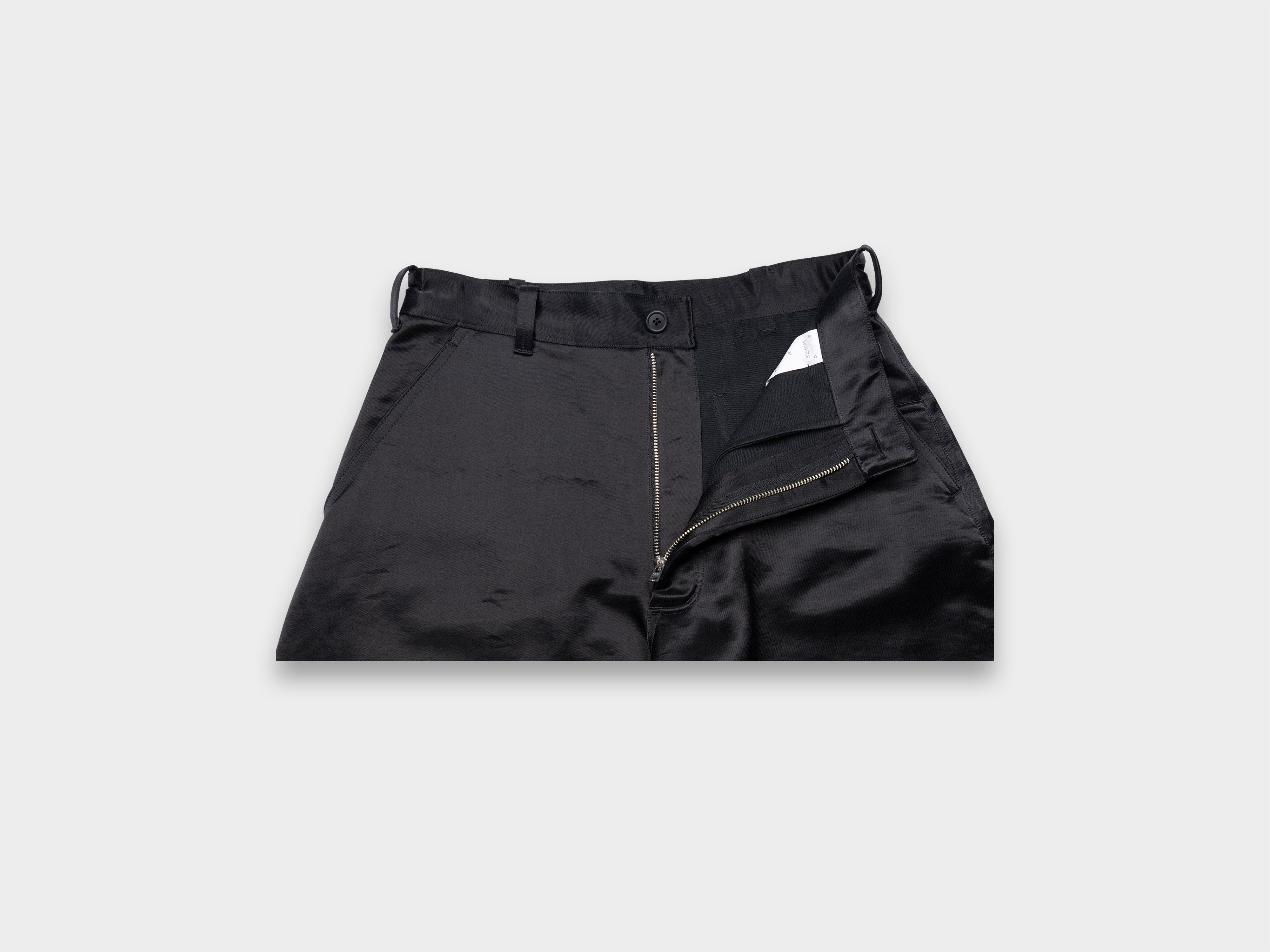 MAN-TLE R17J6 "Jebok Pants" Black Double Face Size US 34 / EU 50 - 4 Thumbnail