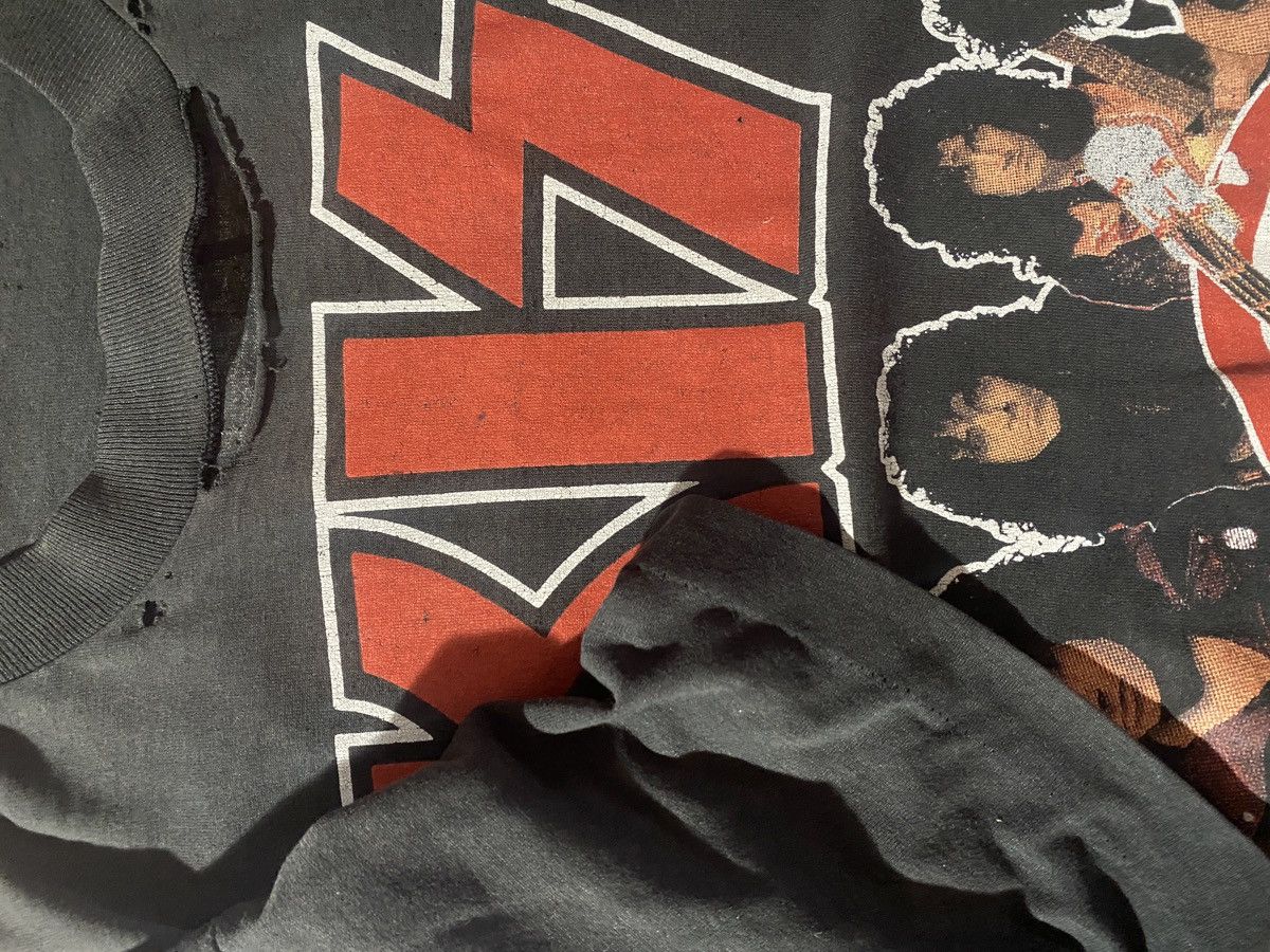 Band Tees × KISS × Vintage 80s Kiss Carzy Nights 88 Size US L / EU 52-54 / 3 - 3 Thumbnail
