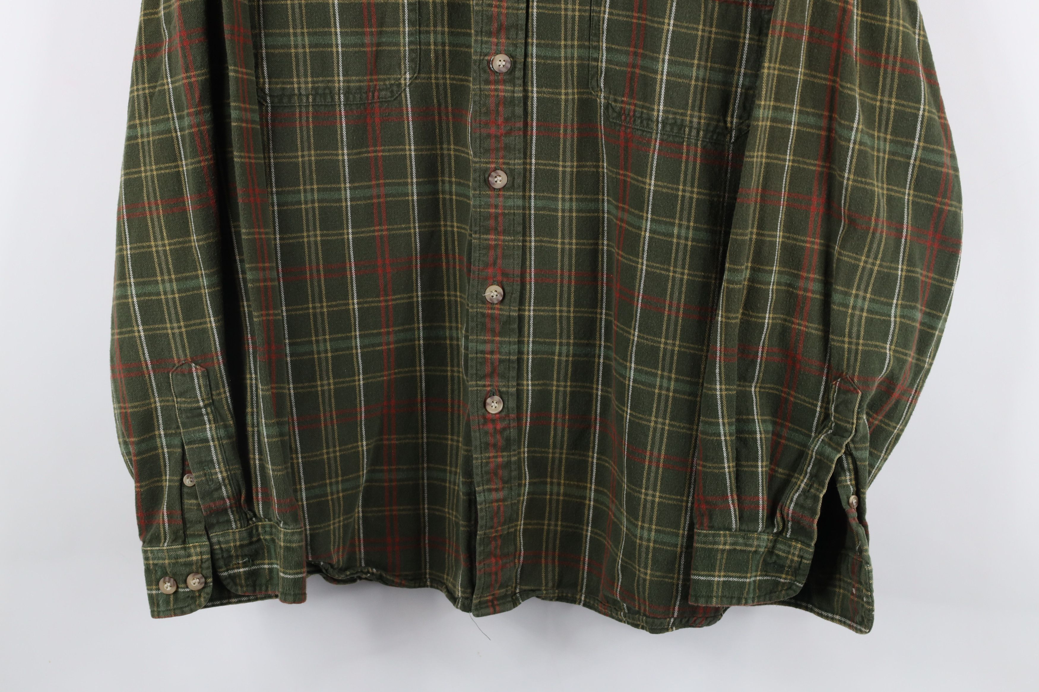 Vintage Vintage 90s Streetwear Flannel Collared Button Down Shirt Size US XXL / EU 58 / 5 - 3 Thumbnail
