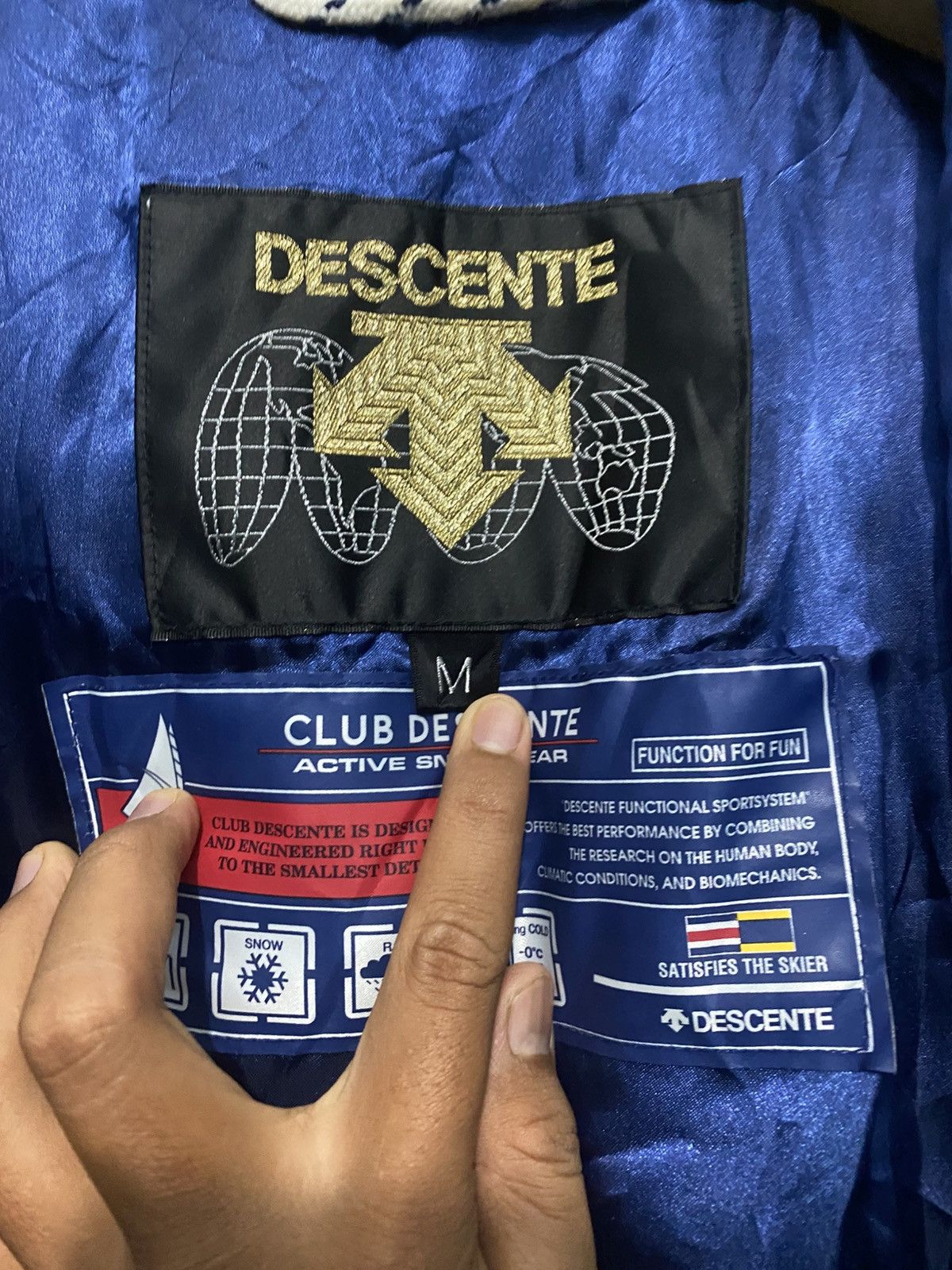 Descente Vintage descente active snow gear parka ski jacket Size US M / EU 48-50 / 2 - 16 Thumbnail