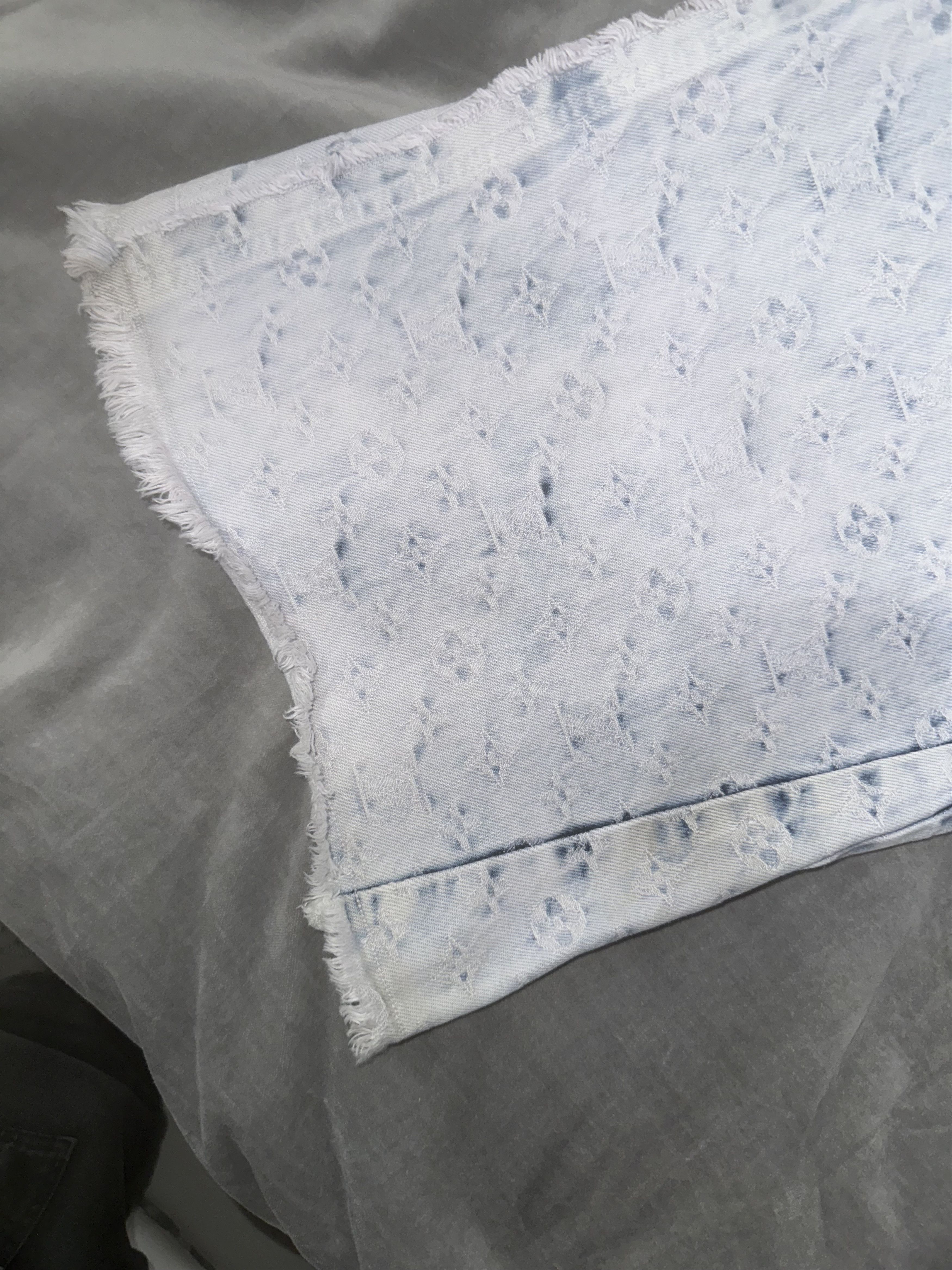Louis Vuitton Louis Vuitton Purple n Blue Monogram Carpenter Flared Jeans Size US 38 / EU 54 - 4 Thumbnail