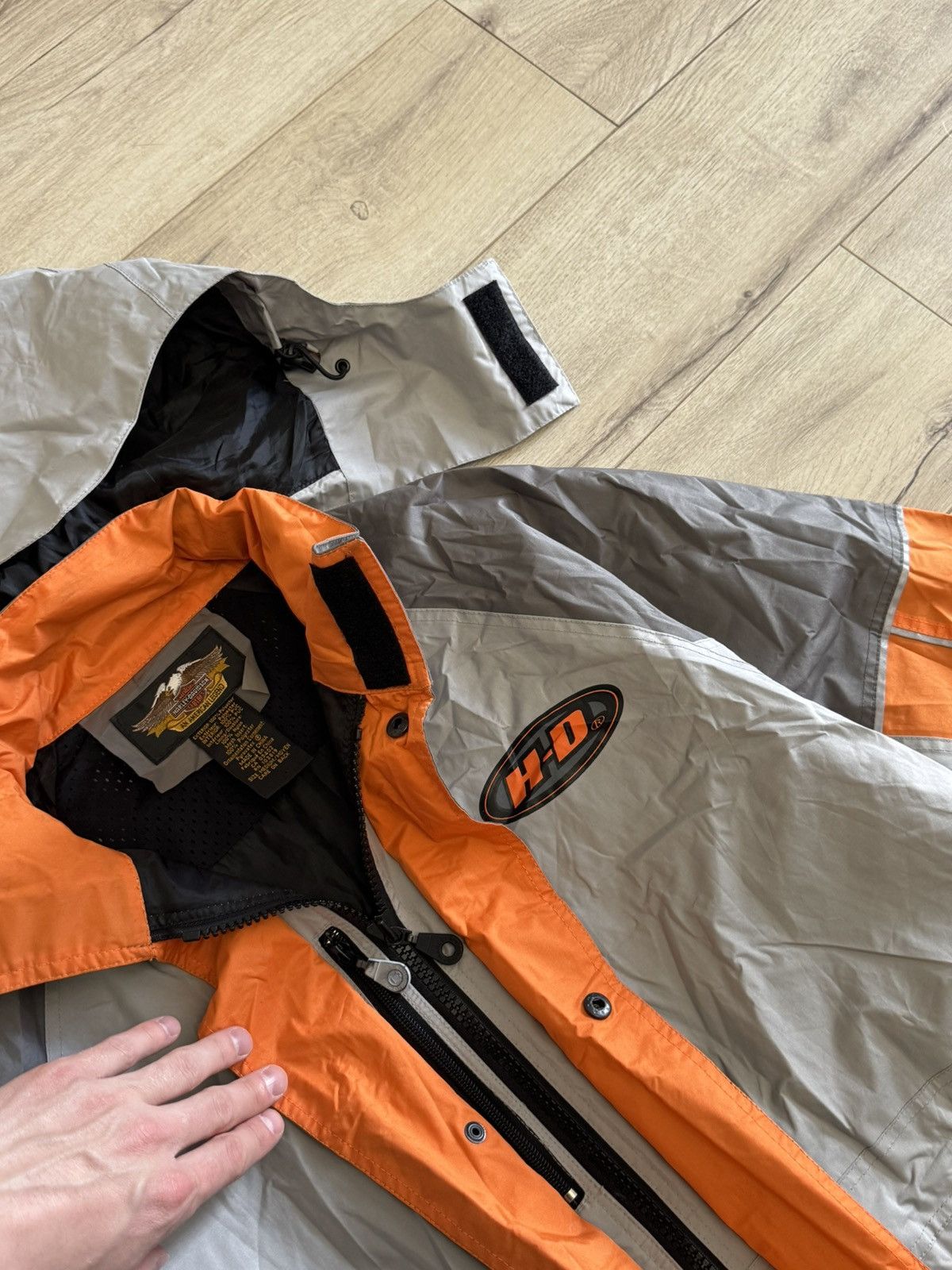 Harley Davidson Harley Davidson Windbreaker Rain Jacket Stirrup Pants Set Size US M / EU 48-50 / 2 - 9 Thumbnail