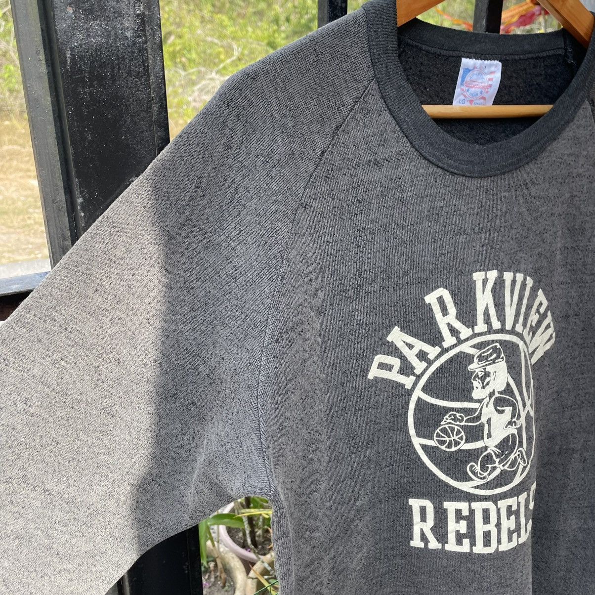 Vintage 🔥Vintage 80s Parkview Rebels Big Logo Crewneck Sweatshirts Size US M / EU 48-50 / 2 - 7 Thumbnail