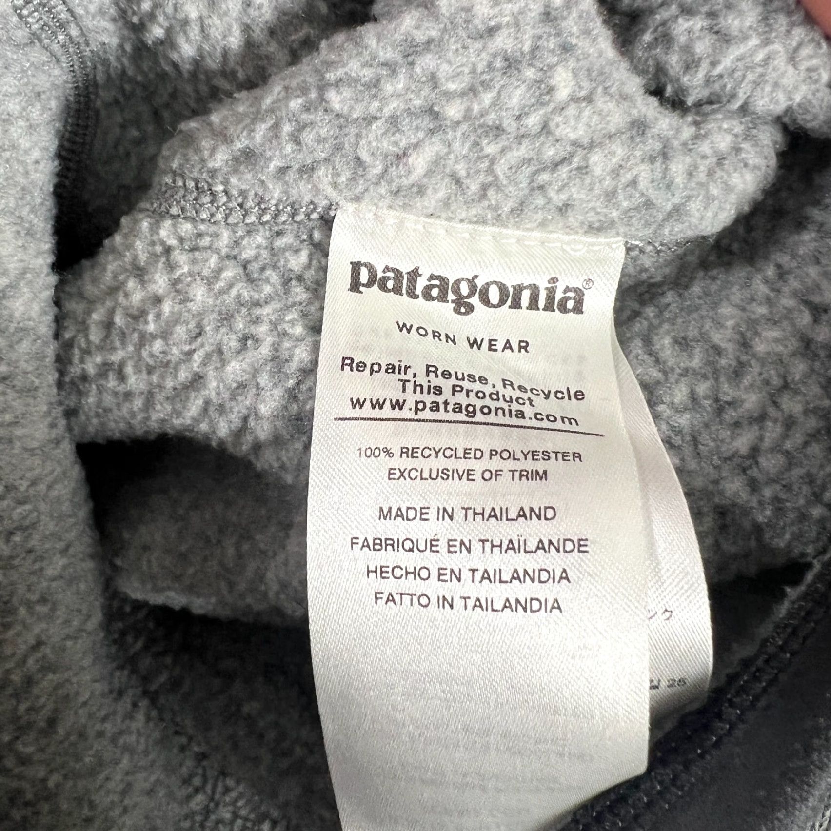 Patagonia Patagonia Better Sweater 1/4 Zip Fleece Mens Medium Gray Logo Gorpcore Size US M / EU 48-50 / 2 - 7 Thumbnail