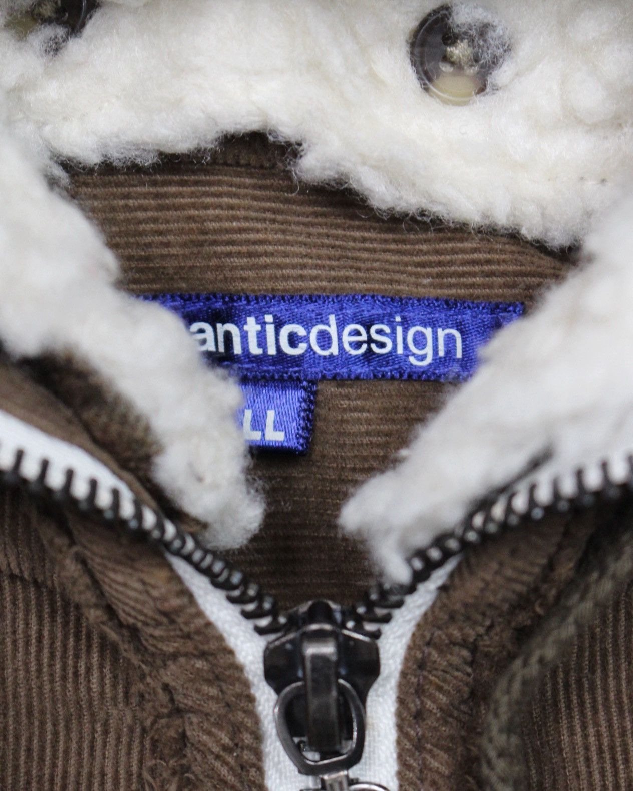 If Six Was Nine 2000S SEMANTICDESIGN CORDUROY HOODIE JACKET REMOVABLE SHERPA Size US L / EU 52-54 / 3 - 3 Thumbnail