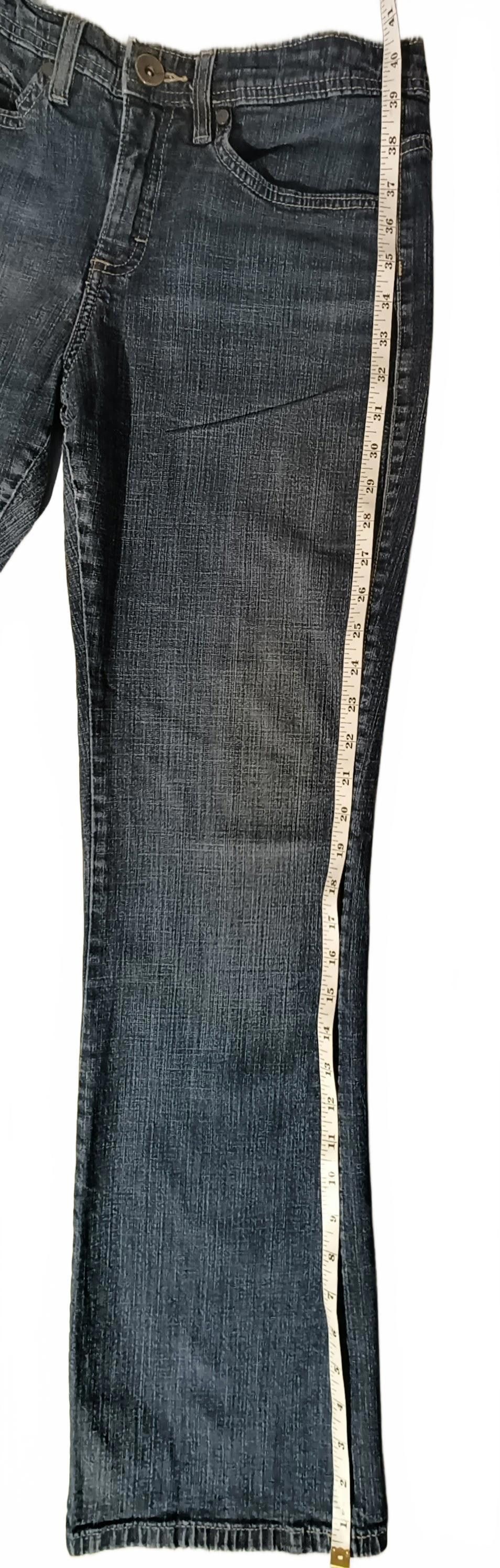 Lee Lee Women's Bootcut Lower on the Waist Blue Denim Size 8 Size 30" / US 8 / IT 44 - 12 Thumbnail
