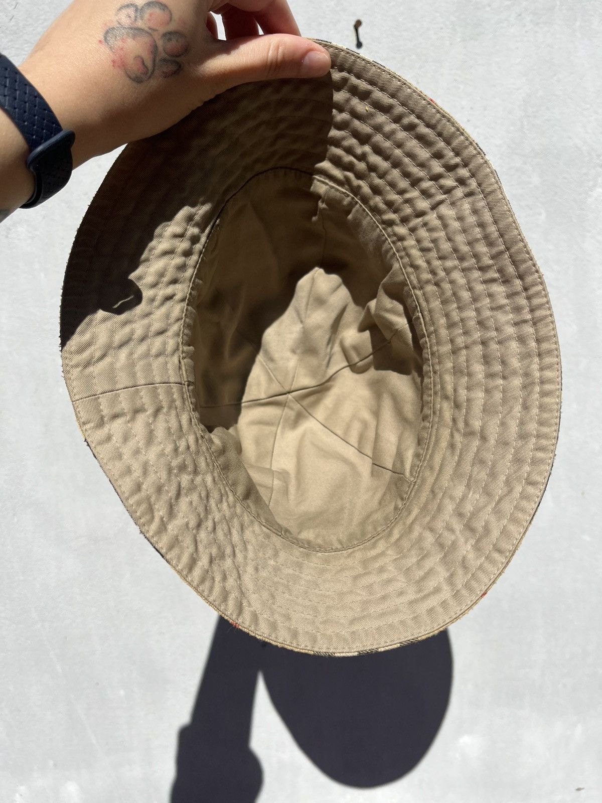 Burberry Burberry vintage Burberrys hat bucket cap Panama nova Size ONE SIZE - 6 Thumbnail