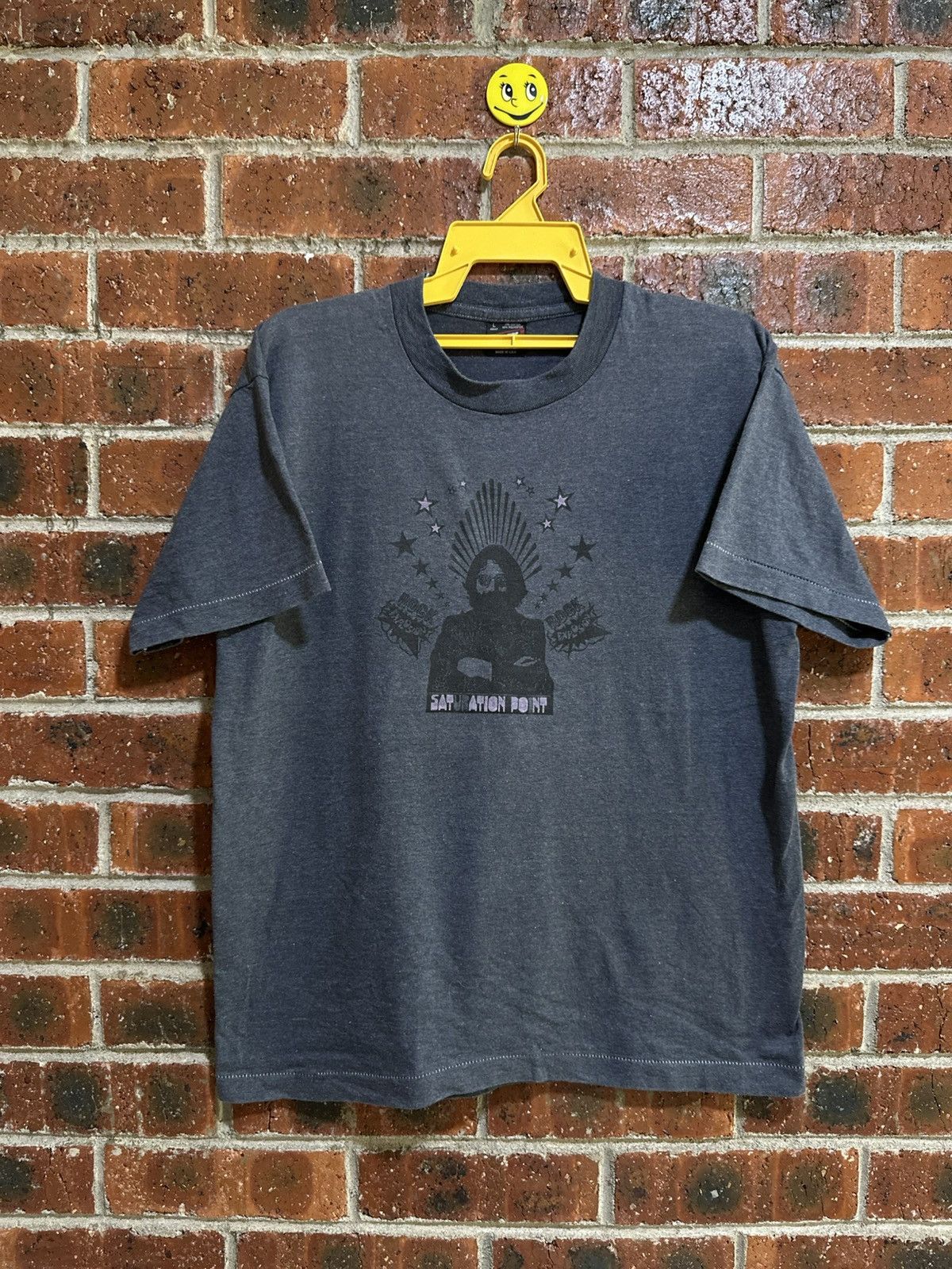 Fruit Of The Loom × Vintage Vintage Saturation Points Faded Tee Size US L / EU 52-54 / 3 - 1 Thumbnail