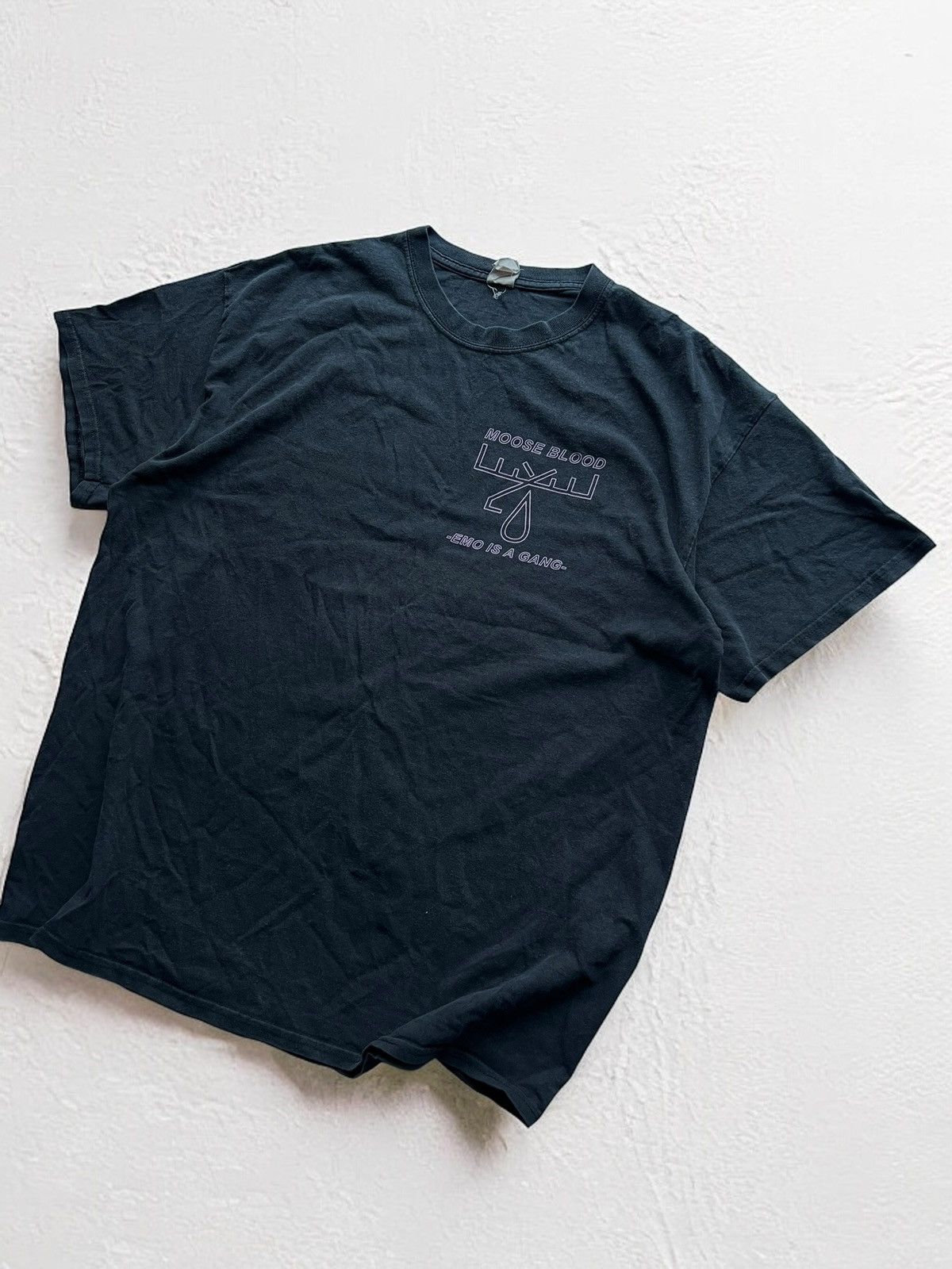Band Tees × Vintage EMO IS A GANG 🖤 MOOSE BLOOD 🩸 BAND TEES RARE VINTAGE TEE Size US L / EU 52-54 / 3 - 4 Thumbnail
