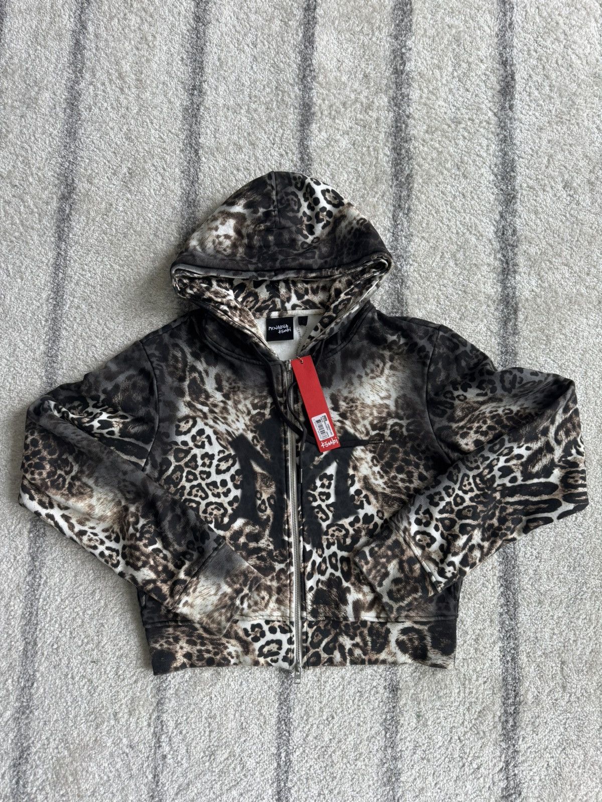 Ksubi × Mowalola Mowalola x Ksubi Zip Hoodie Cheetah | Grailed