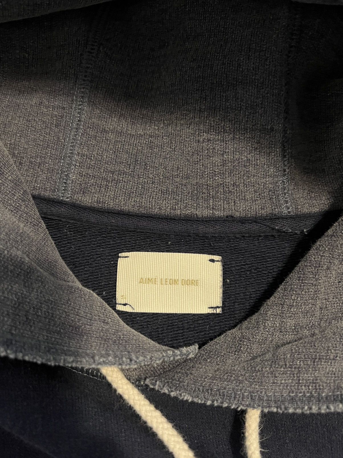 Aime Leon Dore ALD Two-tone Patch Pocket Indigo Hoodie Size US S / EU 44-46 / 1 - 7 Thumbnail