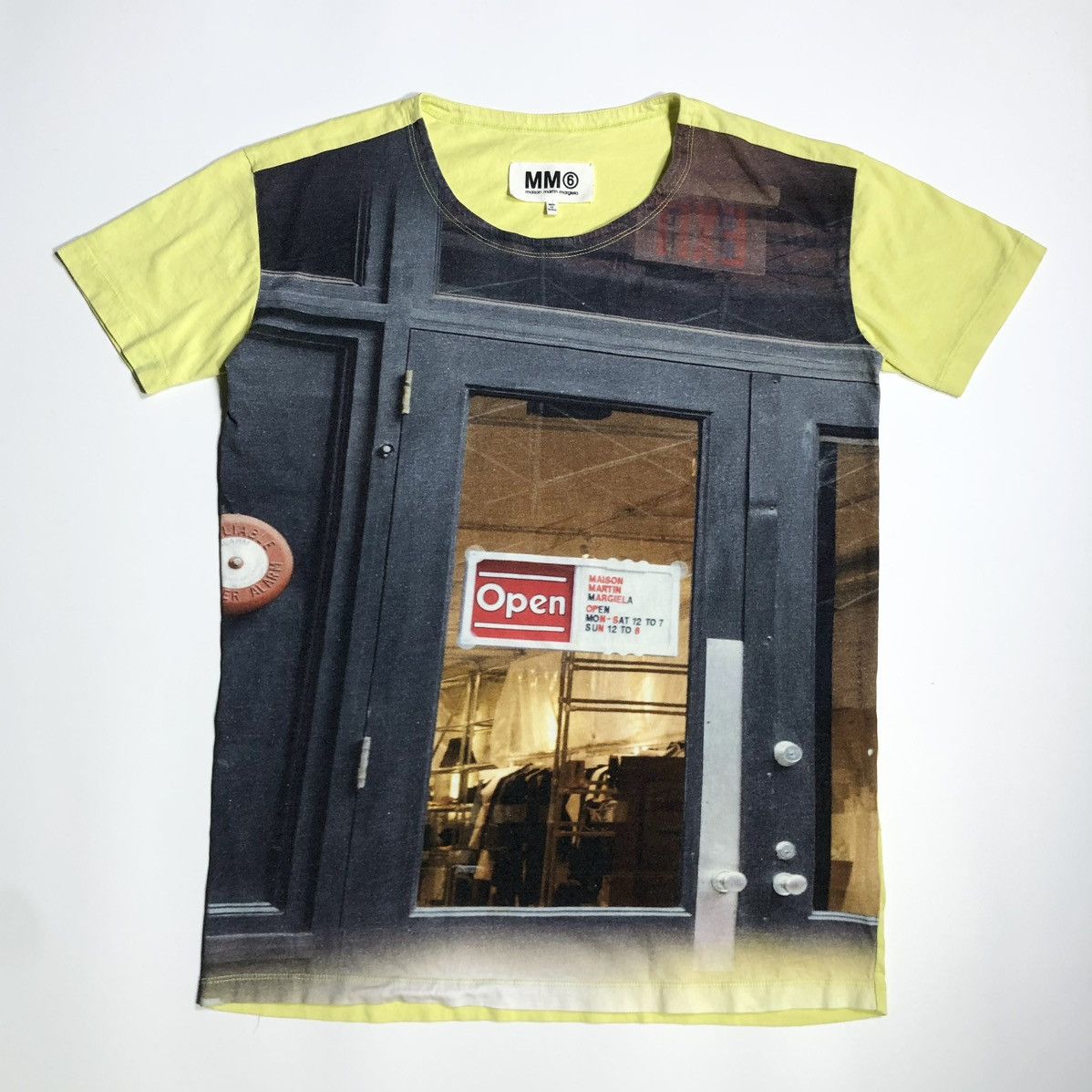 Maison Margiela MM6 Maison Martin Margiela Chartreuse Yellow Opening Hours Size US XXS / EU 40 - 1 Thumbnail