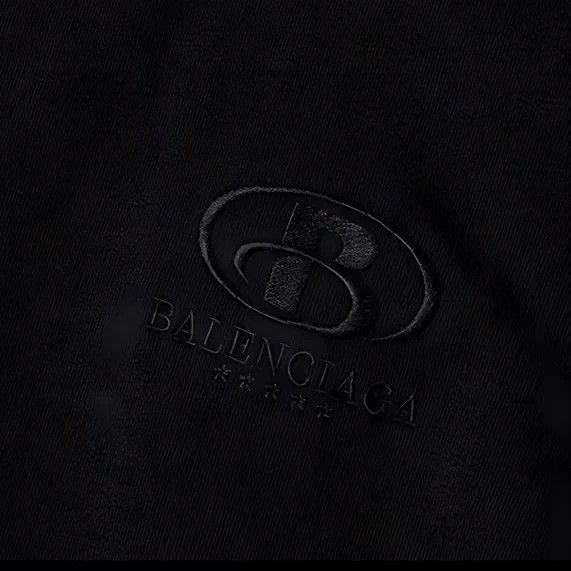 Balenciaga Balenciaga embroidered logo hoodie black size 1 Size ONE SIZE - 2 Thumbnail