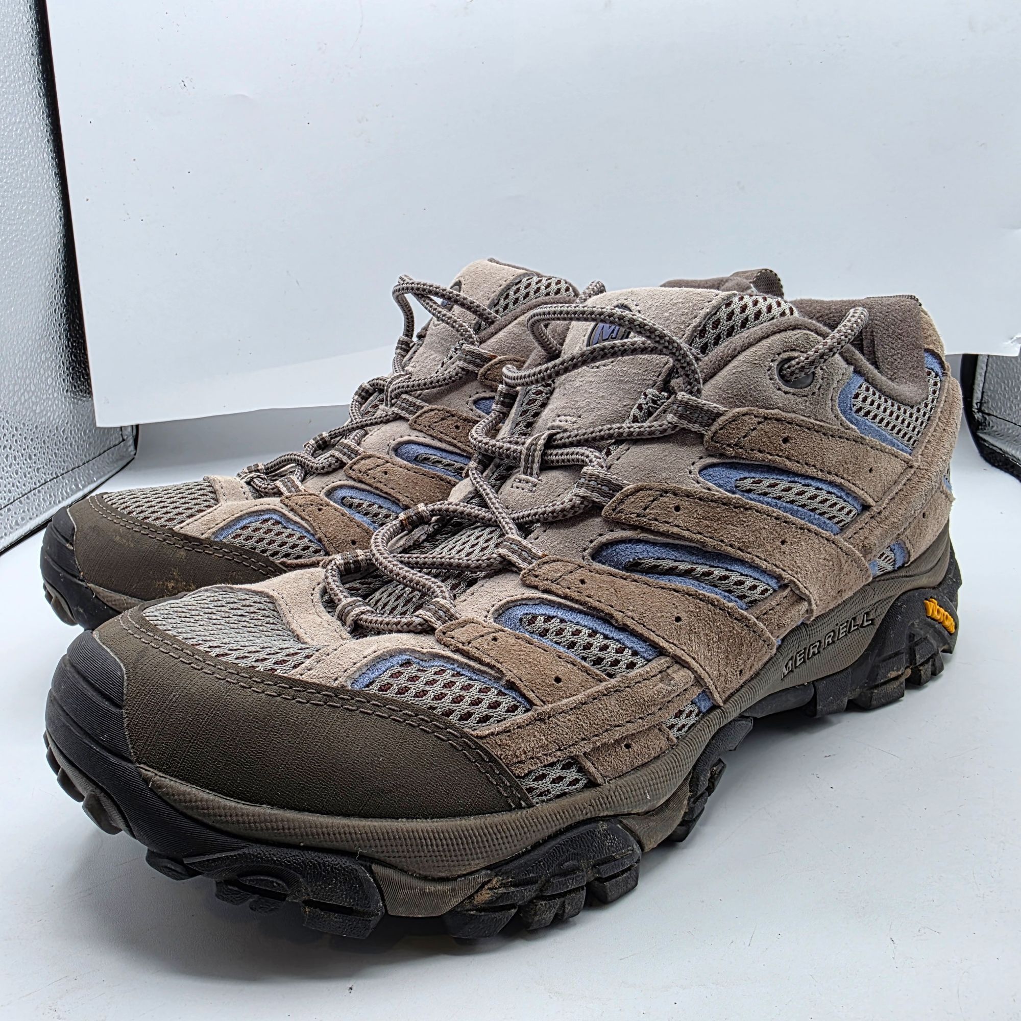 Merrell Merrell Falcon Womens Size 11 BrownHiking Shoes Vibram Soles Size US 11 / IT 41 - 4 Thumbnail