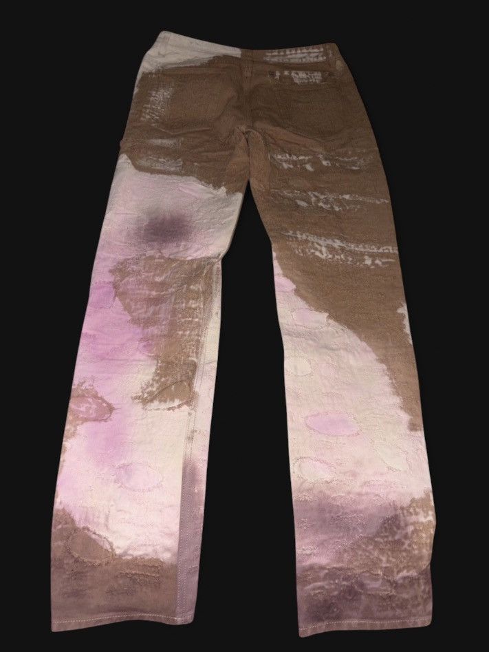 Givenchy Givenchy Slim-Fit Tapered Distressed Tie-Dyed Jeans Size US 31 - 2 Thumbnail