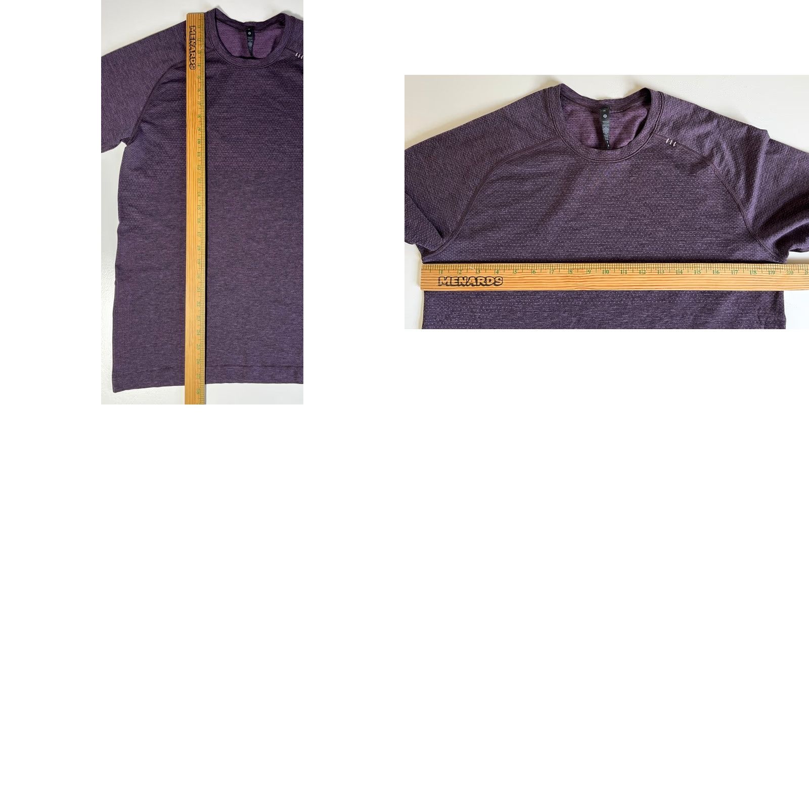 Lululemon Lululemon Metal Vent Tech T-Shirt Mens Purple Activewear M Size US L / EU 52-54 / 3 - 9 Thumbnail