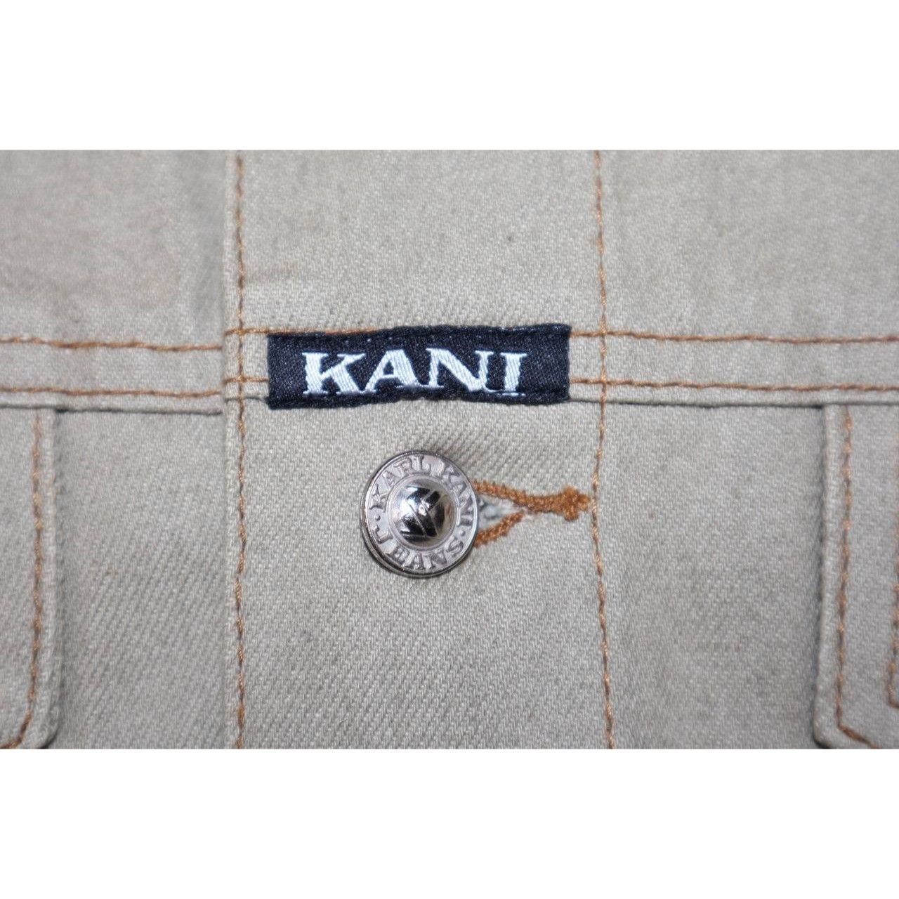 Vintage Kani Jeans Denim Jean Jacket Men’s Size XL Khaki Beige Size US XL / EU 56 / 4 - 5 Thumbnail