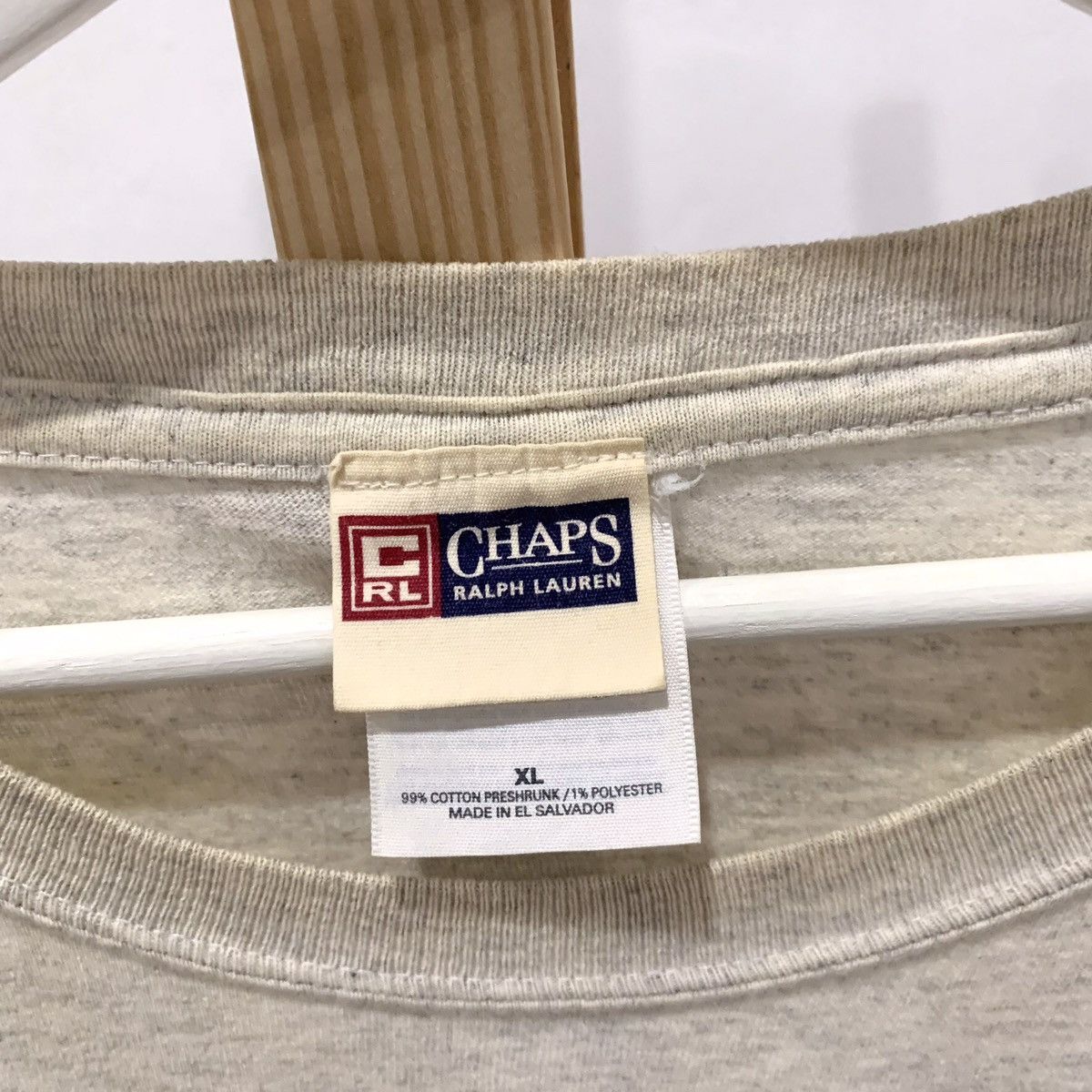 Chaps Ralph Lauren Chaps Big Logo T Shirts Size US XL / EU 56 / 4 - 4 Thumbnail