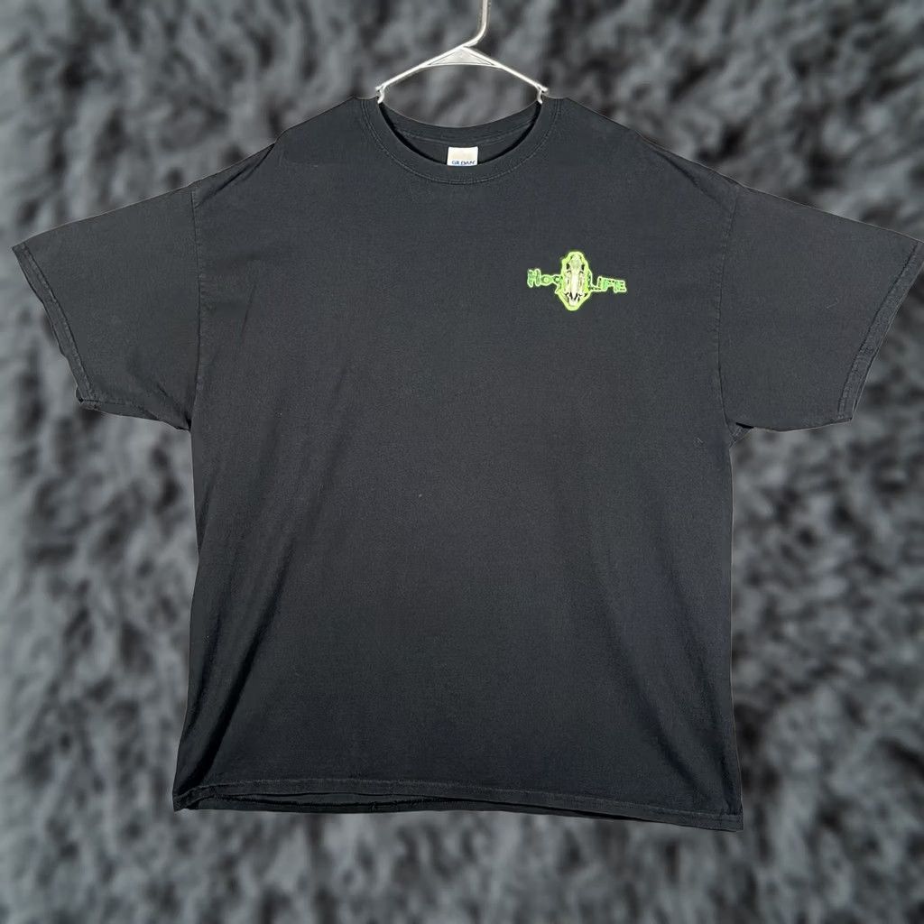 Gildan Gildan Shirt Mens 2XL Black Hog Life Skull Hunting Graphic Tee Size US XXL / EU 58 / 5 - 1 Thumbnail