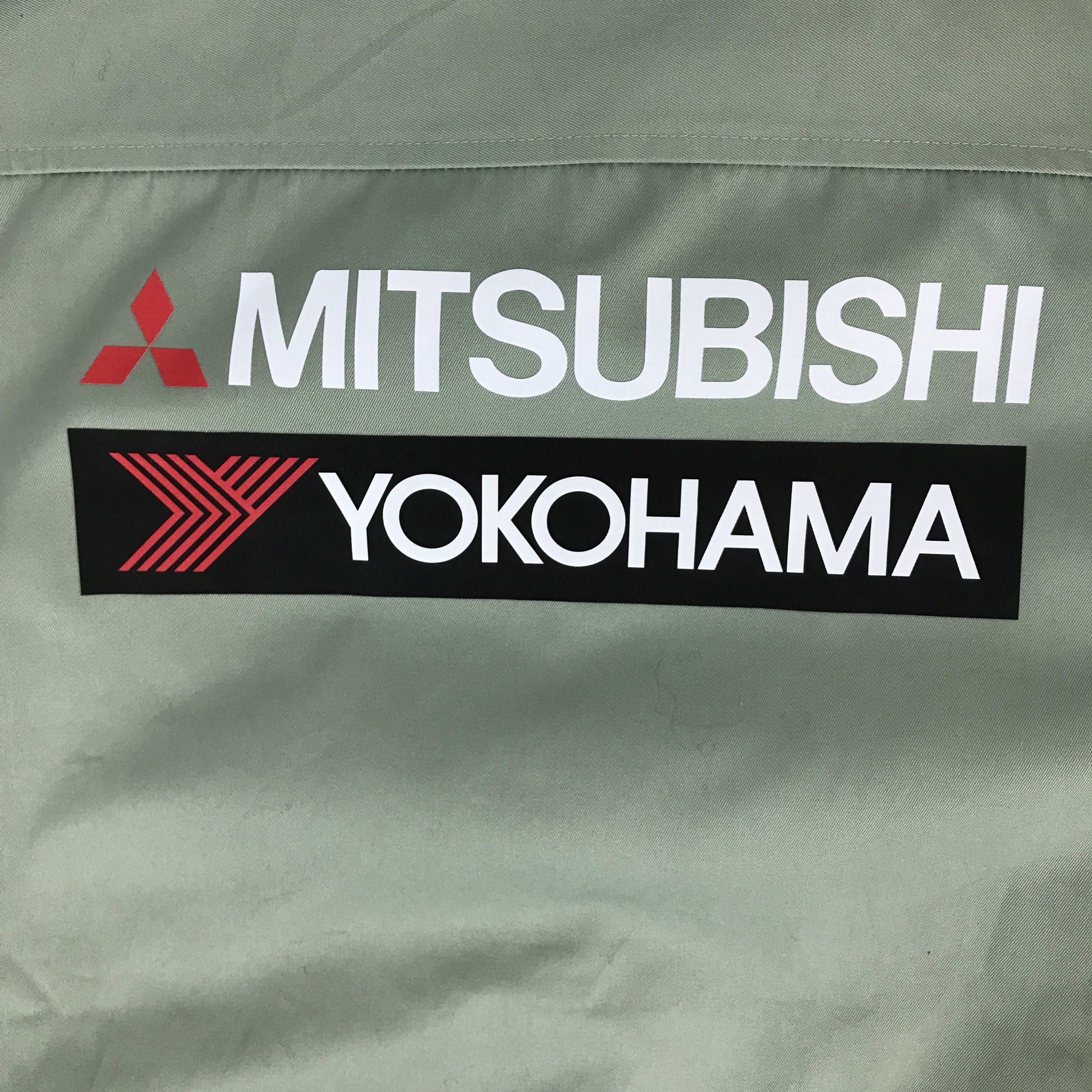 Japanese Brand MITSUBISHI RACING MOTORSPORT CUSTOM JACKET Size US L / EU 52-54 / 3 - 5 Thumbnail