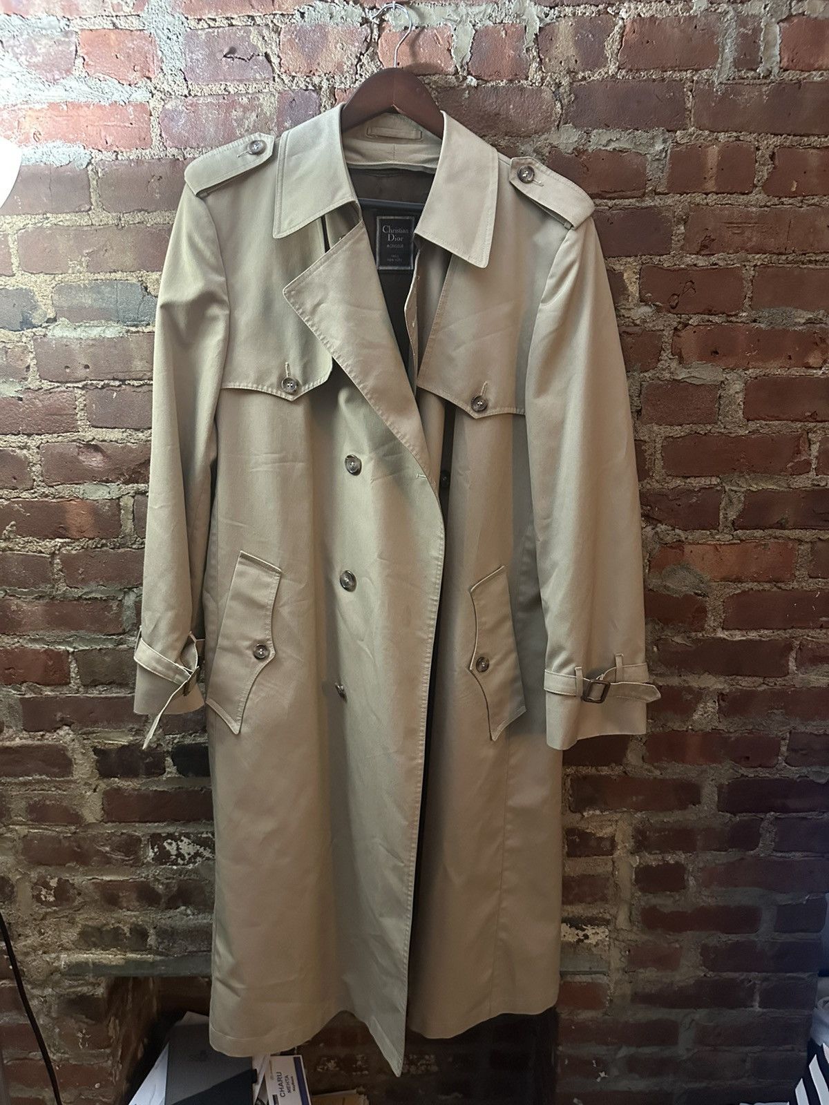 Dior Vintage Dior Trench Coat Size US M / EU 48-50 / 2 - 6 Thumbnail