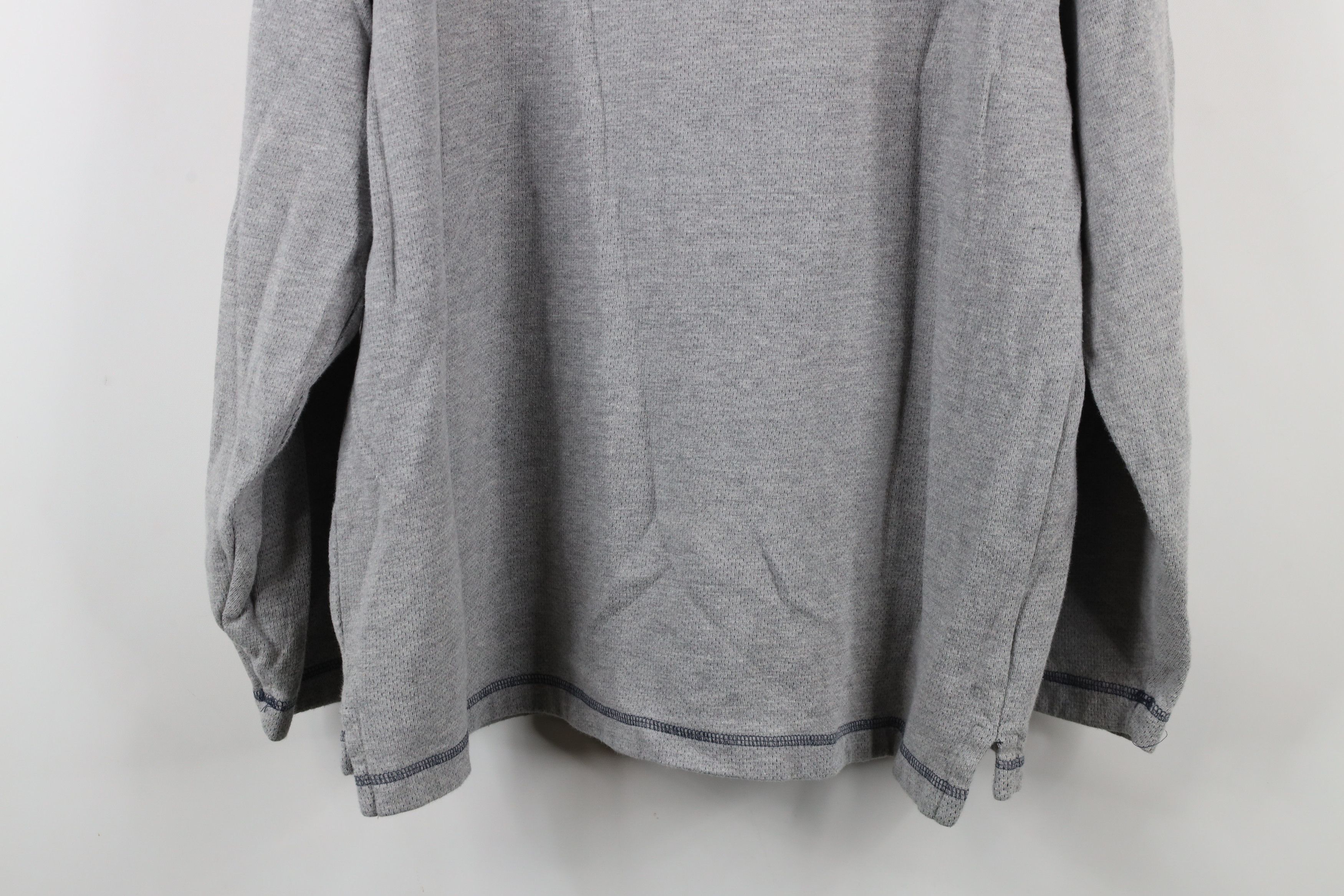 Gap × Vintage Vintage 90s Gap Half Zip Collared Long Sleeve Polo Shirt Size US L / EU 52-54 / 3 - 10 Thumbnail