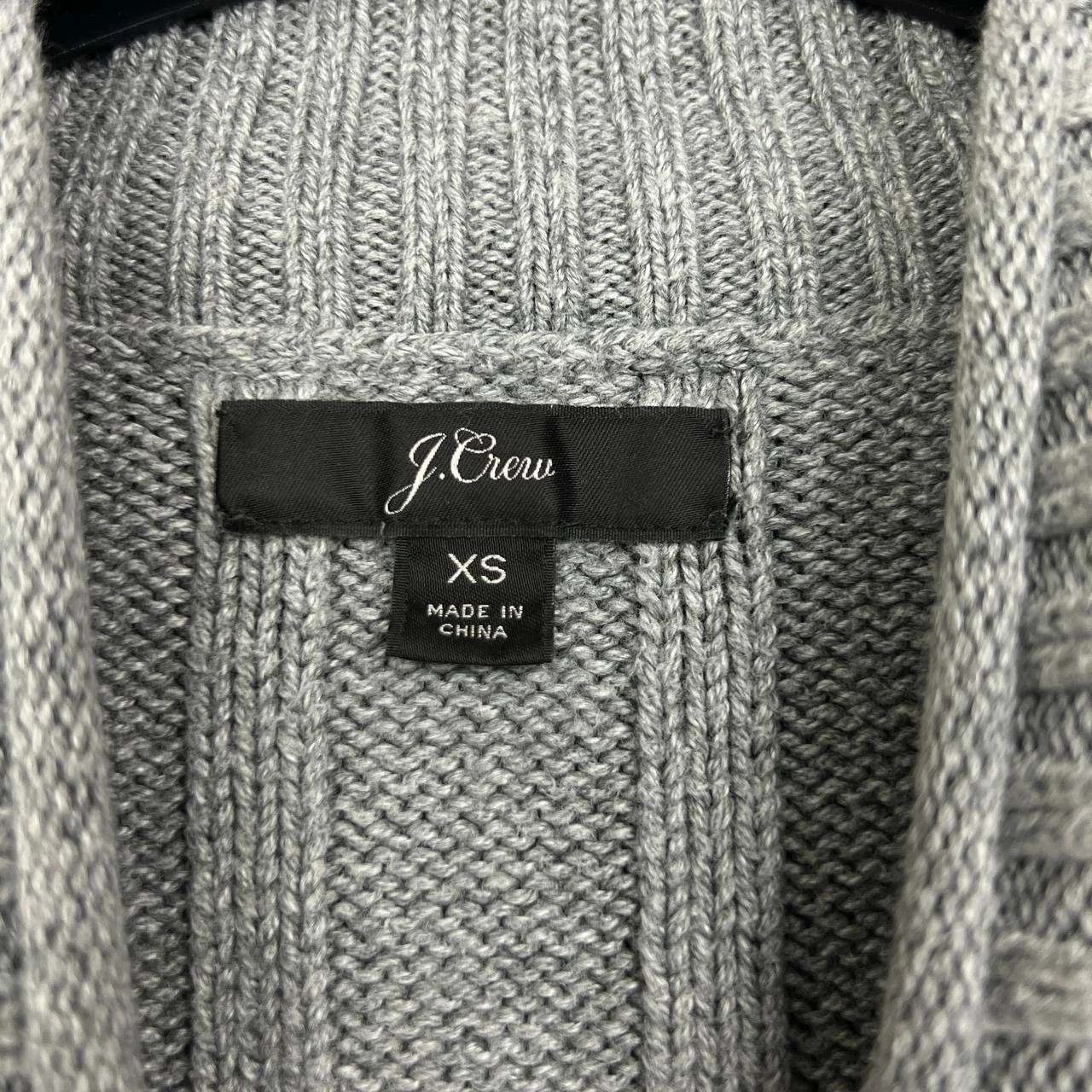 J.Crew J. Crew Sweater Pullover Cable Knit Turtleneck Cotton XS Size XS / US 0-2 / IT 36-38 - 3 Thumbnail