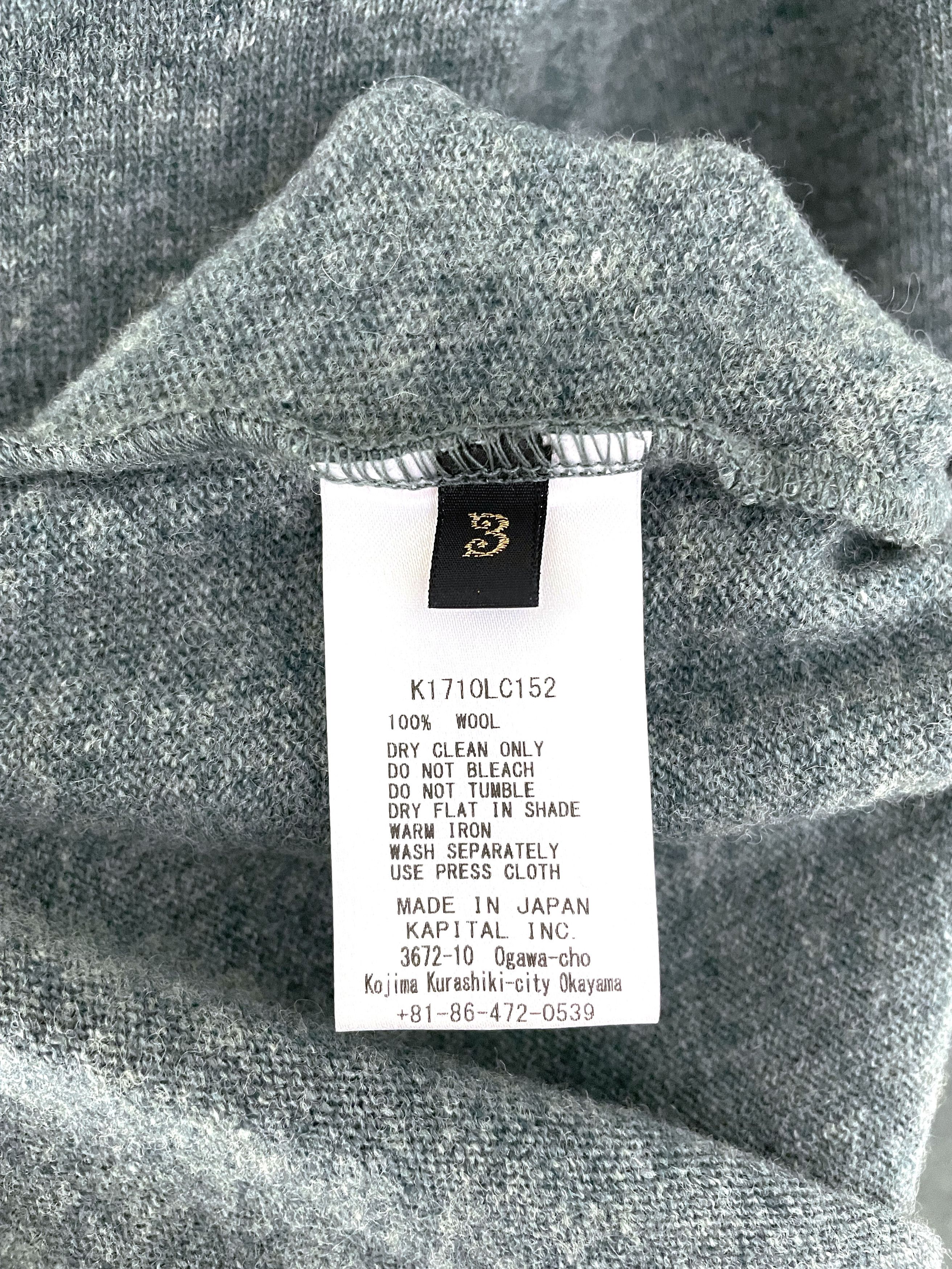 Kapital Speckled Wool Longsleeve Size US L / EU 52-54 / 3 - 5 Thumbnail