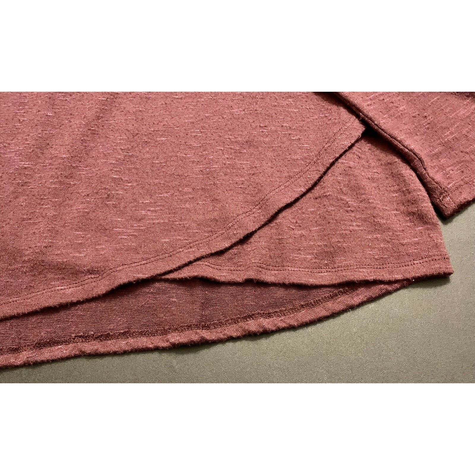 Other Mind Code Women’s Berry Maroon Asymmetrical Pullover SweateR Size US L / EU 52-54 / 3 - 7 Thumbnail