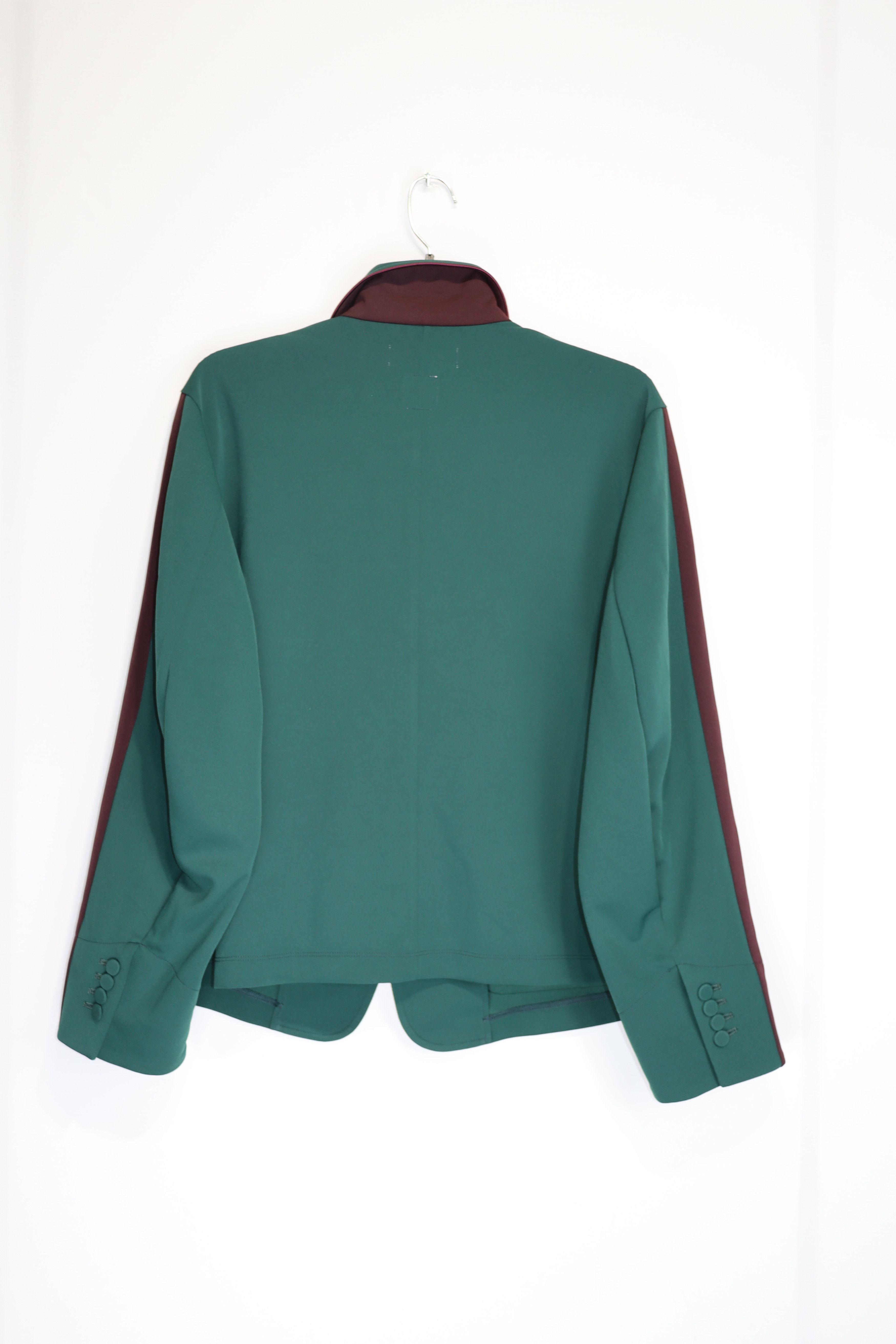 Facetasm o1rshd1 Techno Jersey Blazer in Green Size US L / EU 52-54 / 3 - 12 Thumbnail