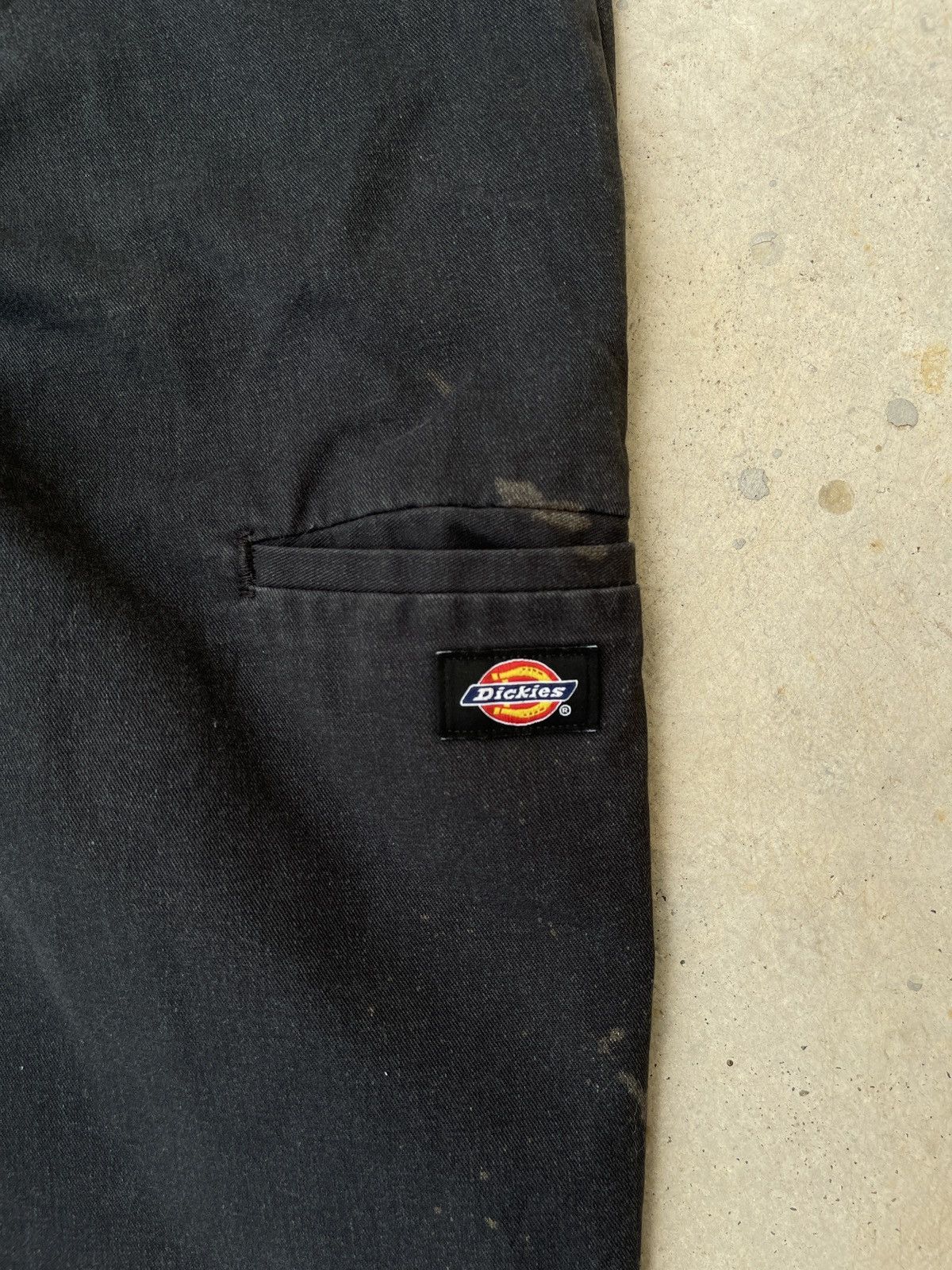 Carhartt × Dickies × Vintage Vintage Faded Distressed Dickies Black Pants Size US 33 - 6 Thumbnail