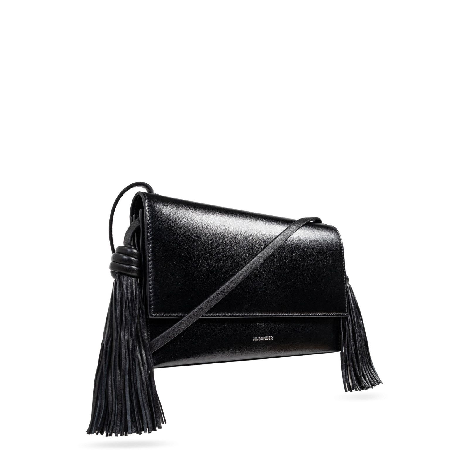 Jil Sander JIL SANDER Black Leather Shoulder Bag New & Authentic Size ONE SIZE - 3 Thumbnail