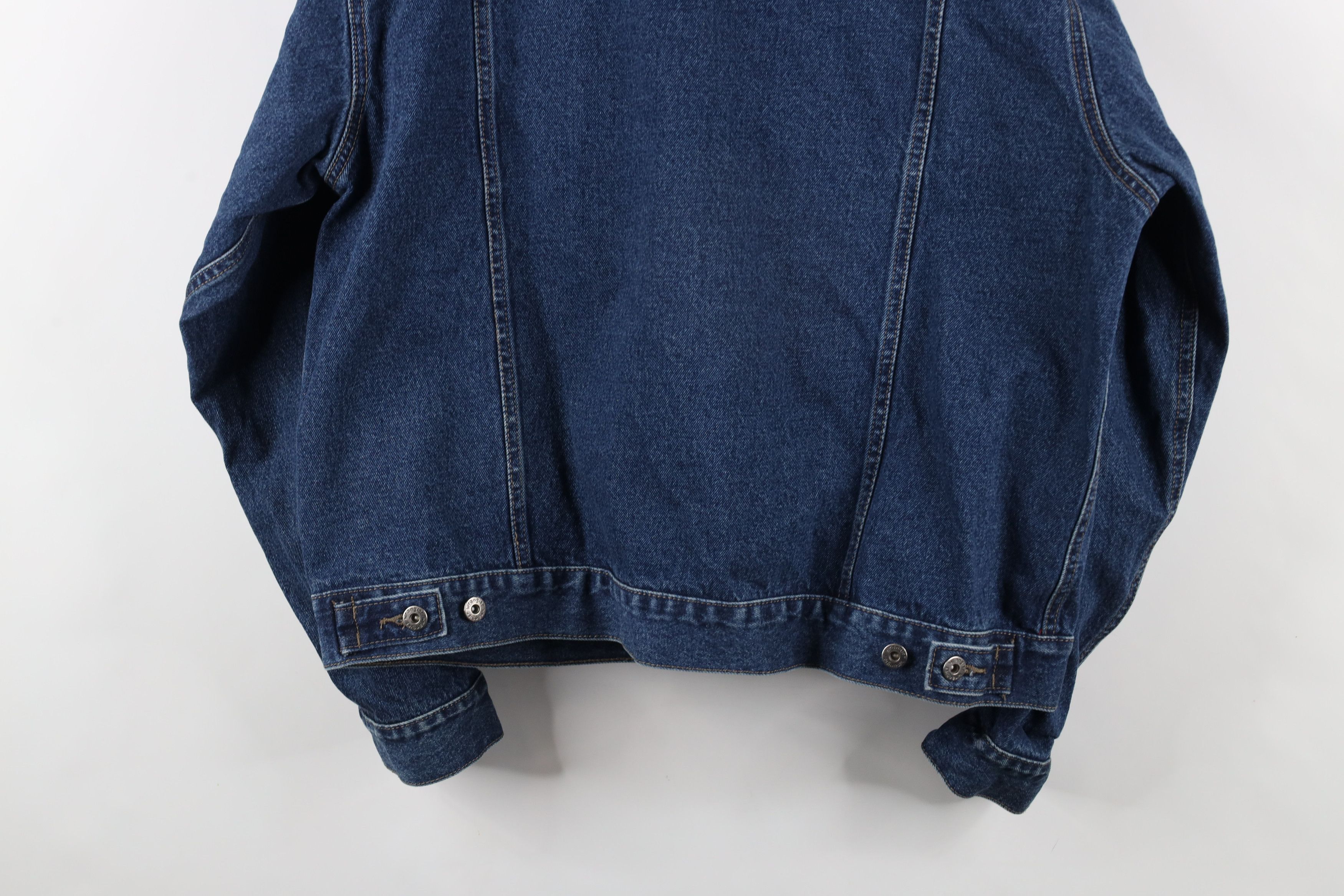 Vintage × Wrangler Vintage 90s Wrangler Denim Jean Trucker Jacket Blue Cotton Size US XL / EU 56 / 4 - 12 Thumbnail
