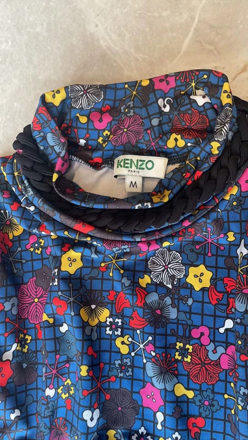 Kenzo KENZO New Chinese Cheongsam with Retro Flower Pattern Size M / US 6-8 / IT 42-44 - 5 Thumbnail