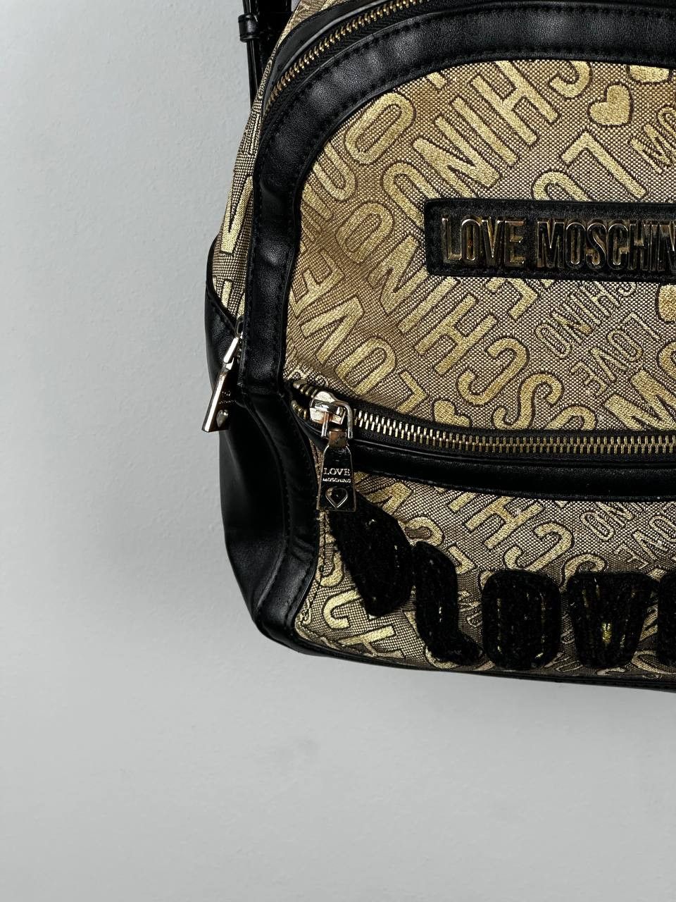 Moschino Love Moschino Luxury Leather Iconic Backpack Size ONE SIZE - 6 Thumbnail
