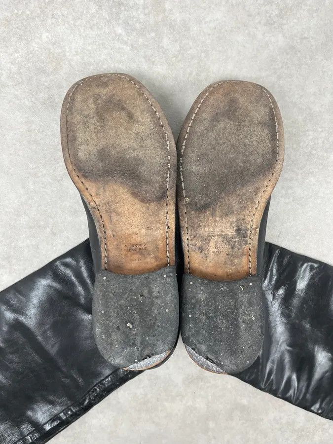Maison Margiela 2000s Maison Martin Margiela Black Premium Leather Ankle Boots Size US 8 / EU 41 - 5 Thumbnail
