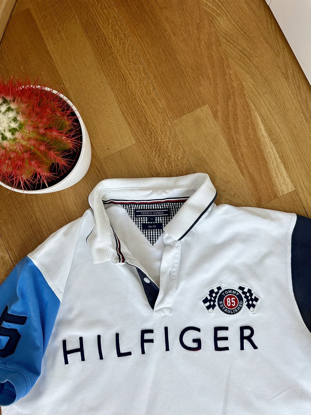 Tommy Hilfiger Vintage Polo Tommy Hilfiger RalphLauren Style Size US XL / EU 56 / 4 - 11 Thumbnail