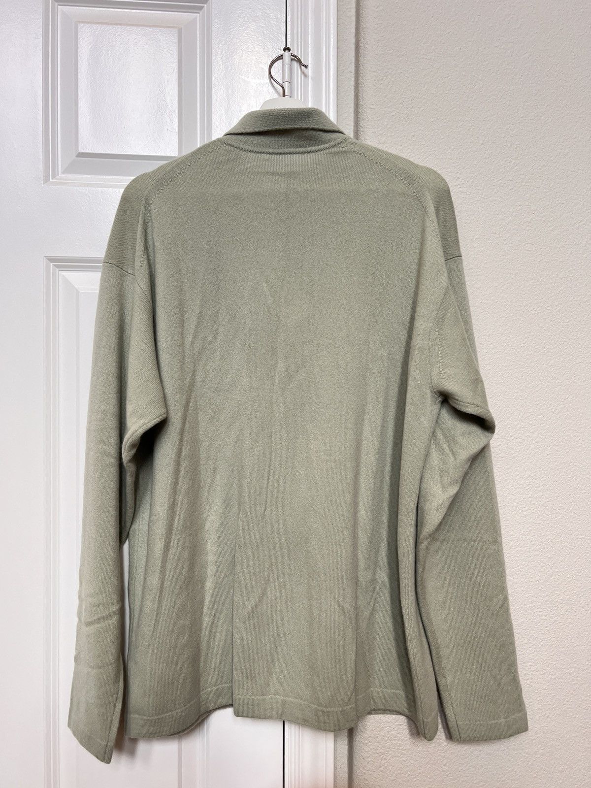Auralee Mint colored full cashmere knit cardigan size 5 Size US XL / EU 56 / 4 - 4 Thumbnail