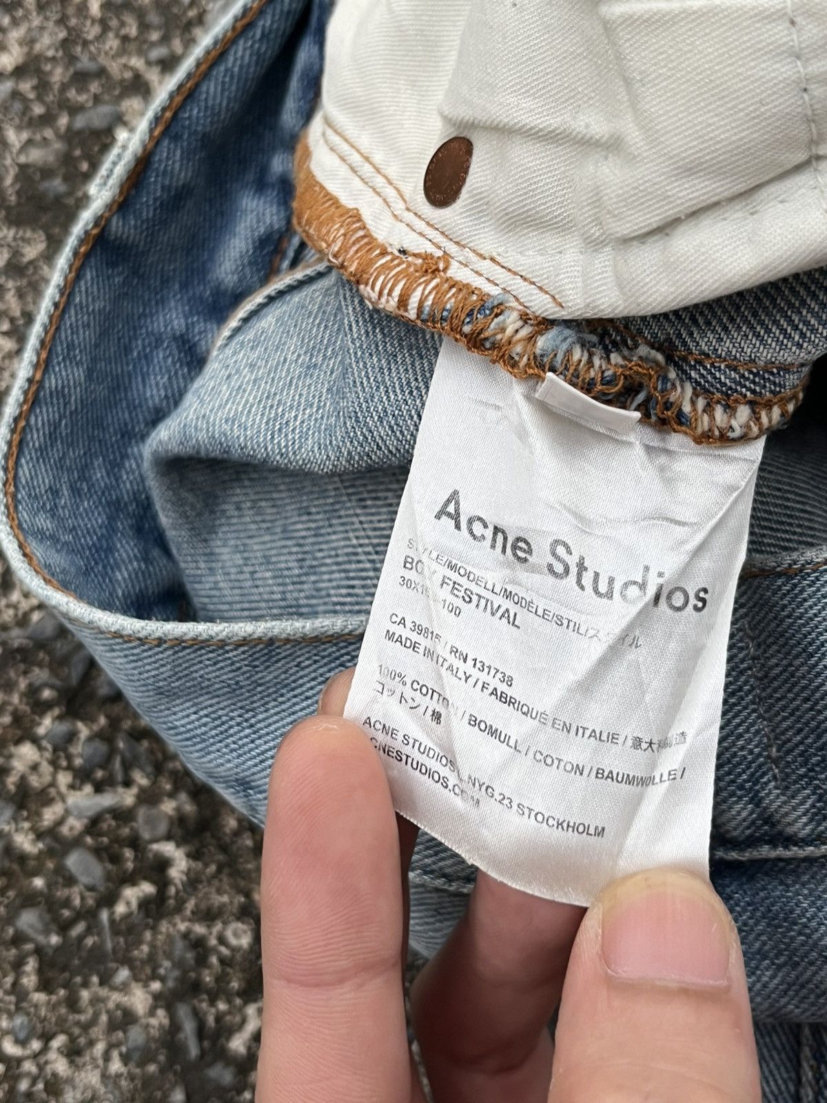 Acne Studios Acne Studios Jeans Size US 27 - 6 Thumbnail