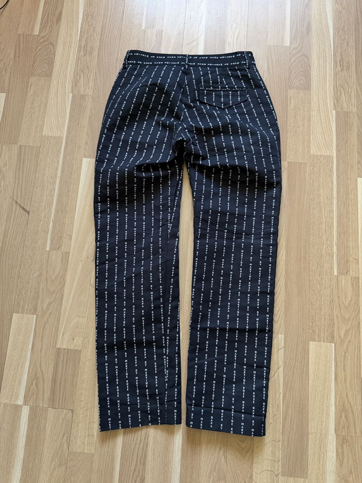 Martine Rose Napa by Martin rose pants vintage 19/20 season multi logo Size US 32 / EU 48 - 5 Thumbnail