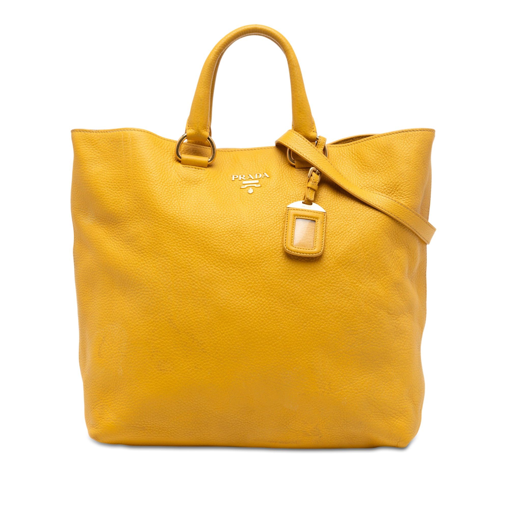 Prada Vitello Daino Open Convertible Tote Size ONE SIZE - 1 Thumbnail