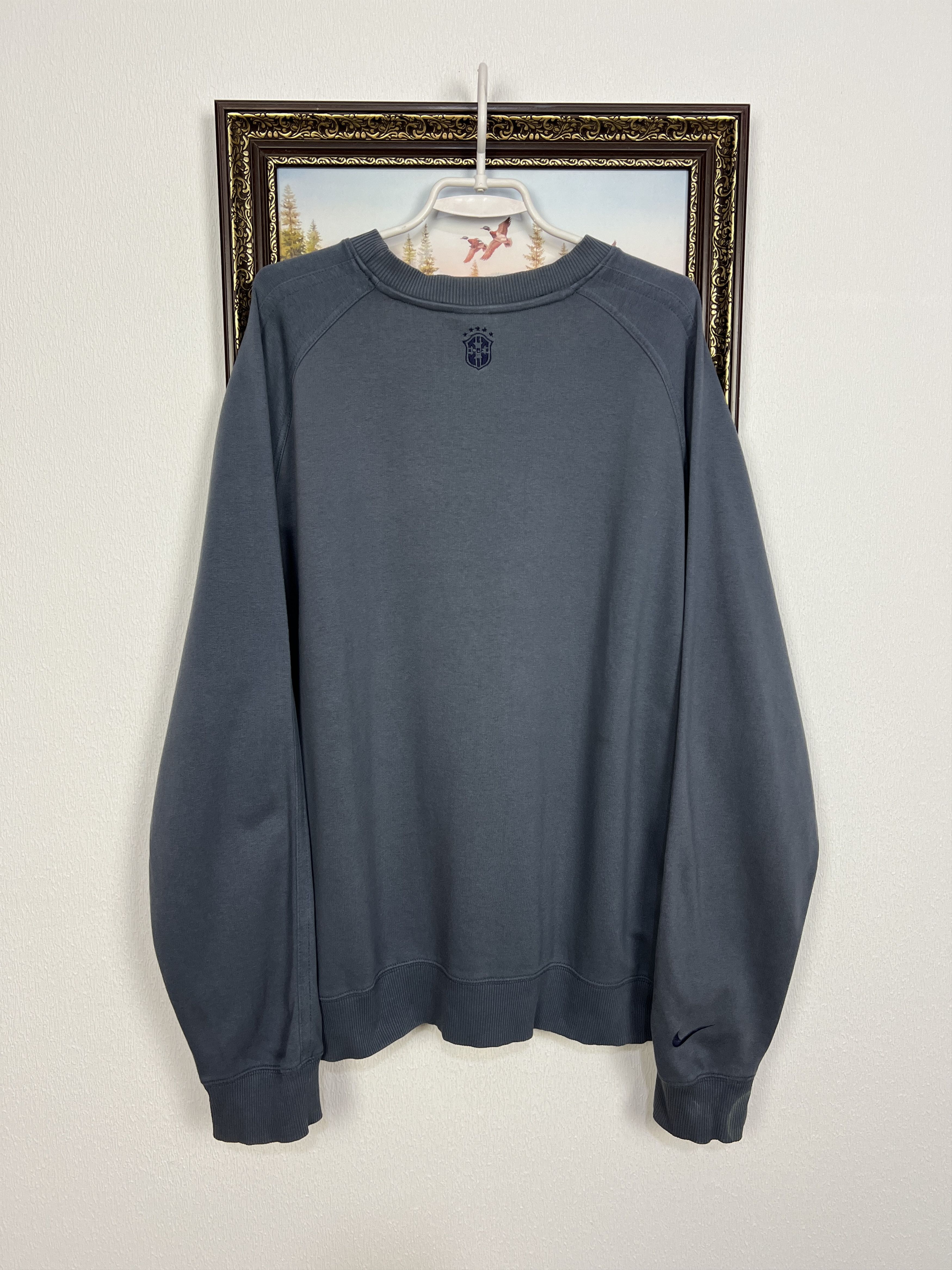 Nike Vintage Brazil Football Sweatshirt National Track Top Rare Size US XXL / EU 58 / 5 - 10 Thumbnail