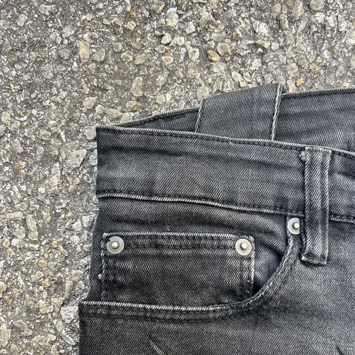 Ksubi Ksubi Skinny Denim Black Jeans Size US 33 - 4 Thumbnail