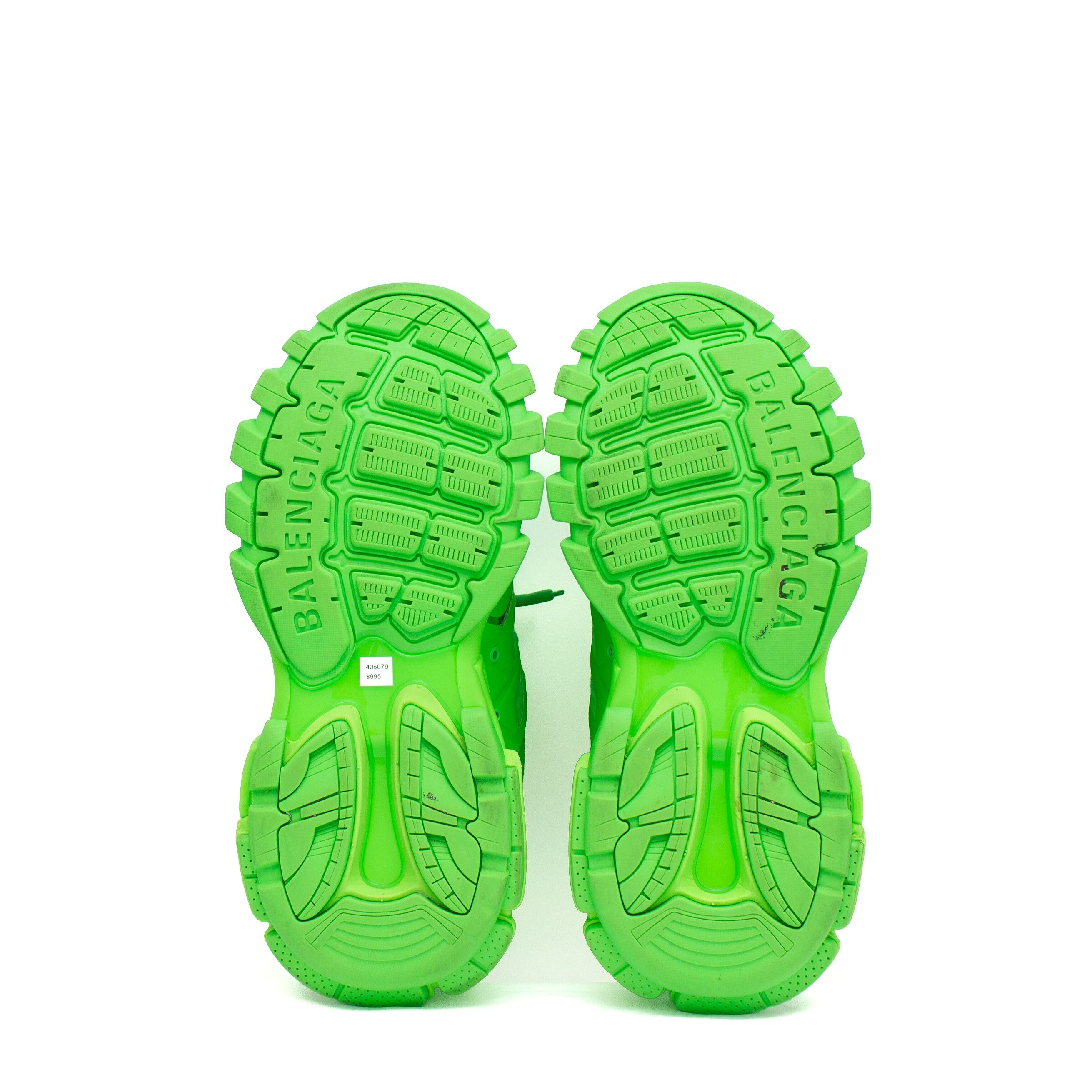 Balenciaga 995$ Balenciaga Track Sneakers Fluo Green 542023Size 40/US7 Size US 10 / IT 40 - 18 Thumbnail