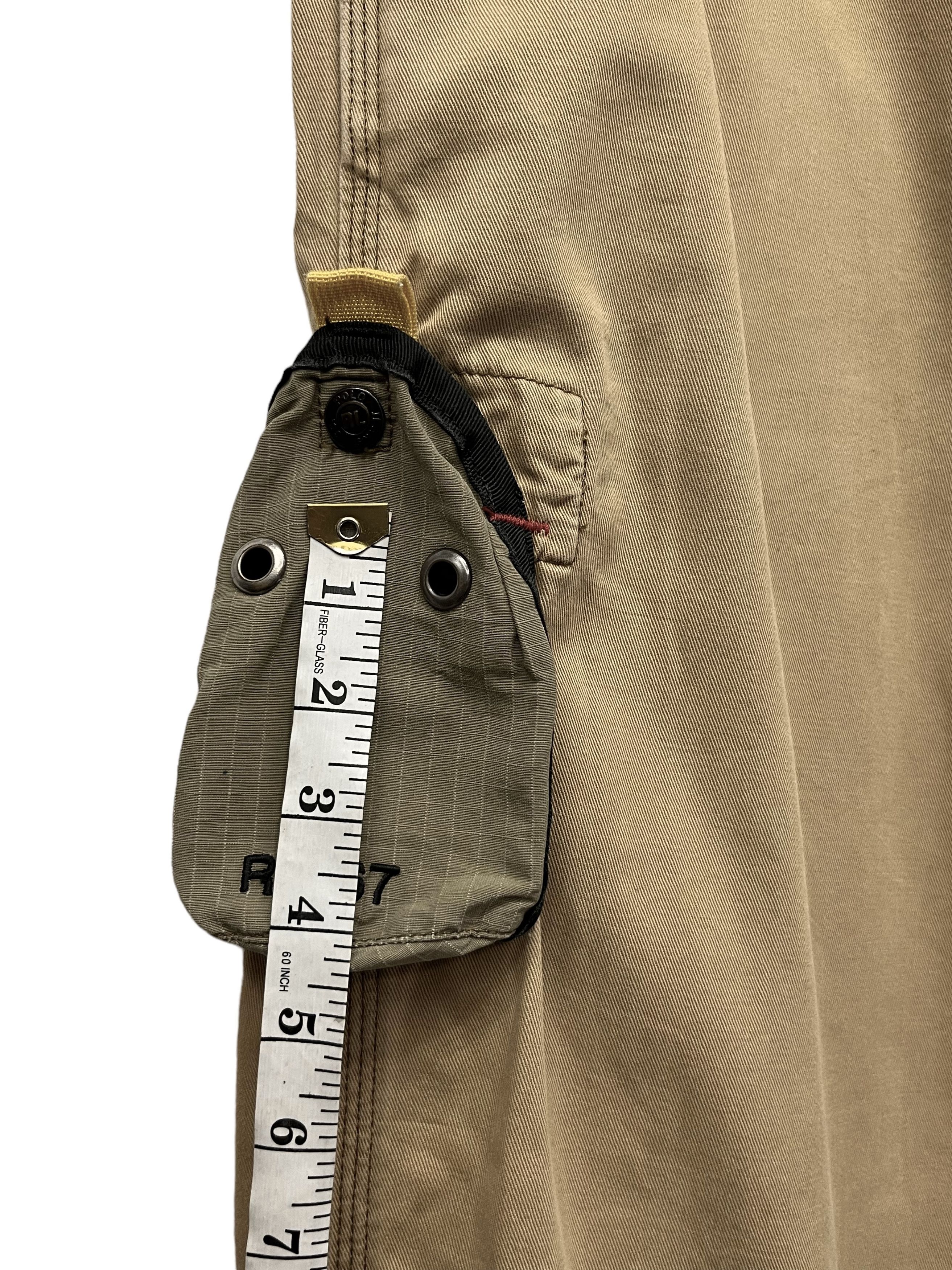Polo Ralph Lauren 🔥Vintage Y2K RALPH LAUREN Cell Phone Carpenter Baggy Chino Size US 31 - 13 Thumbnail