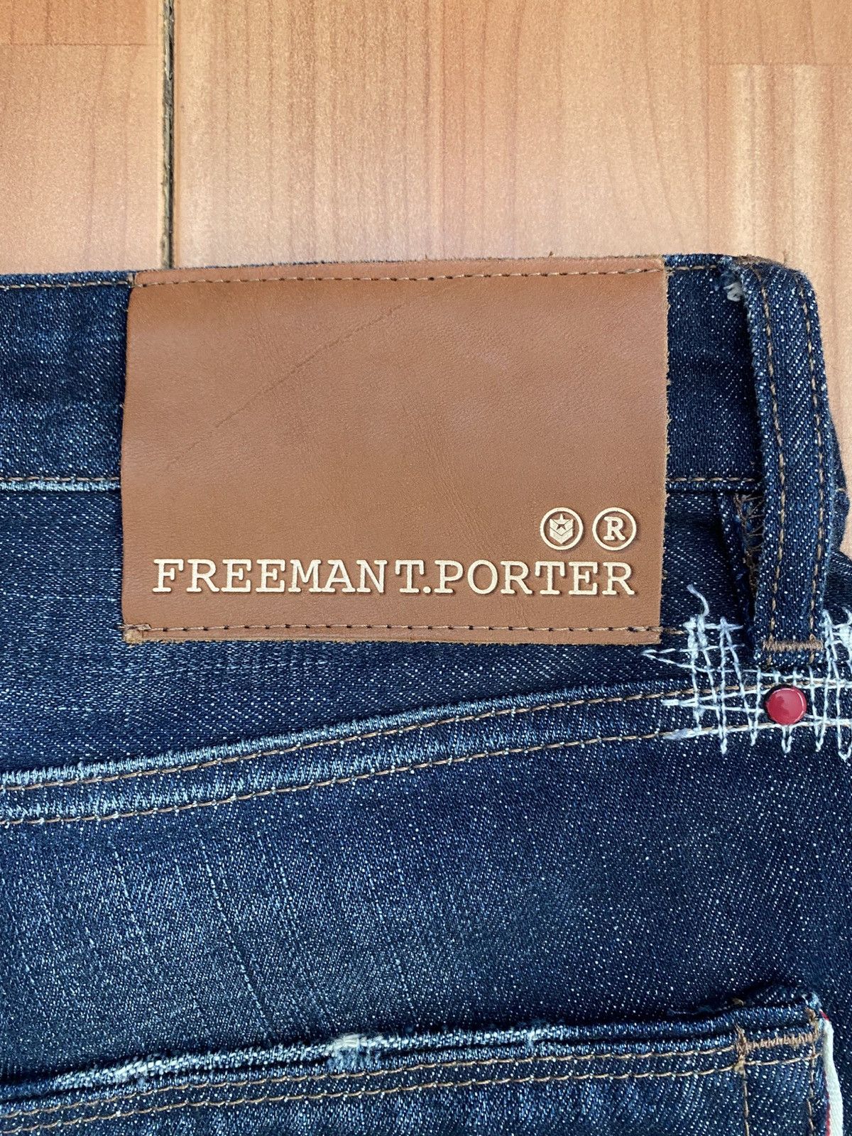 Freeman T. Porter Freeman T. Porter Japanese Denim Mens size 31/ 34 Size US 31 - 16 Thumbnail